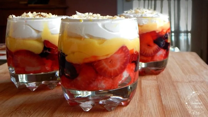 Easy Berry Trifles Recipe