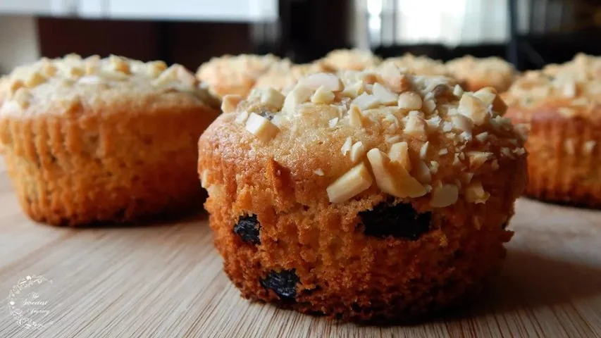 Almond Raisin Muffins Recipe