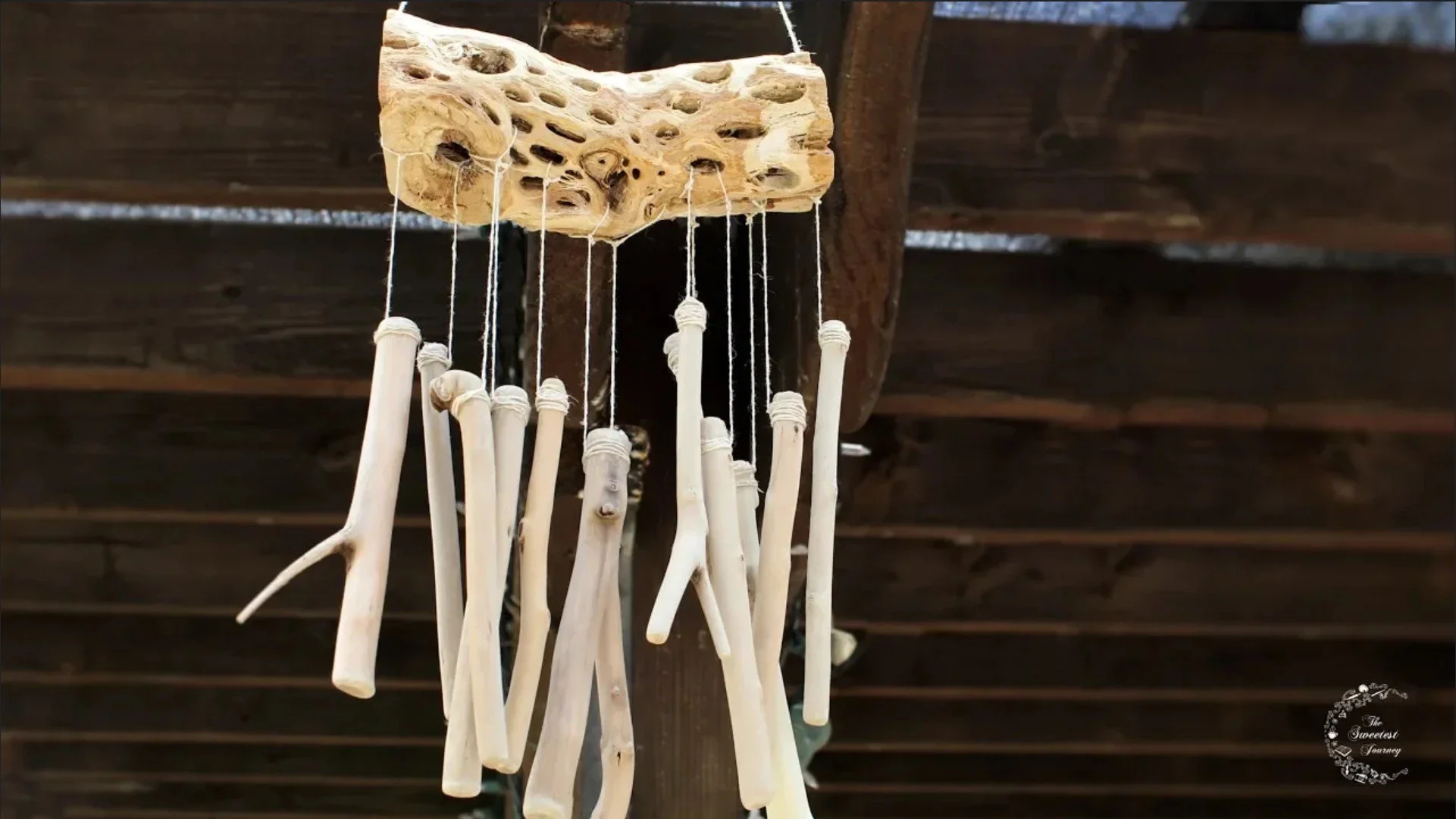 DIY Wood Wind Chime Tutorial | How to Make a Wind Chime