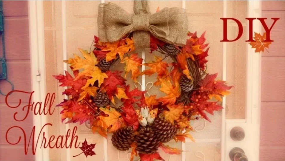 DIY Autumn Decor: How to Make a Fall Wreath&nbsp;