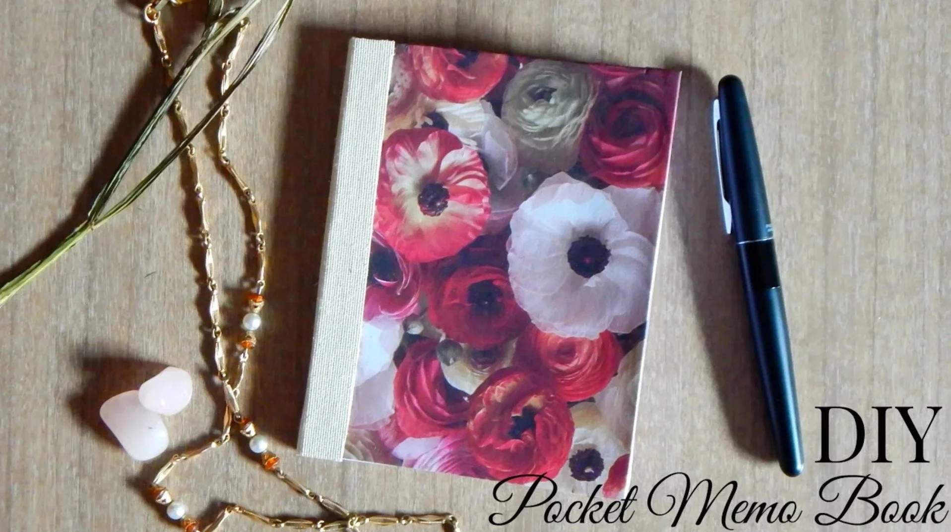 DIY Pocket Memo Book | Notepad/Notebook