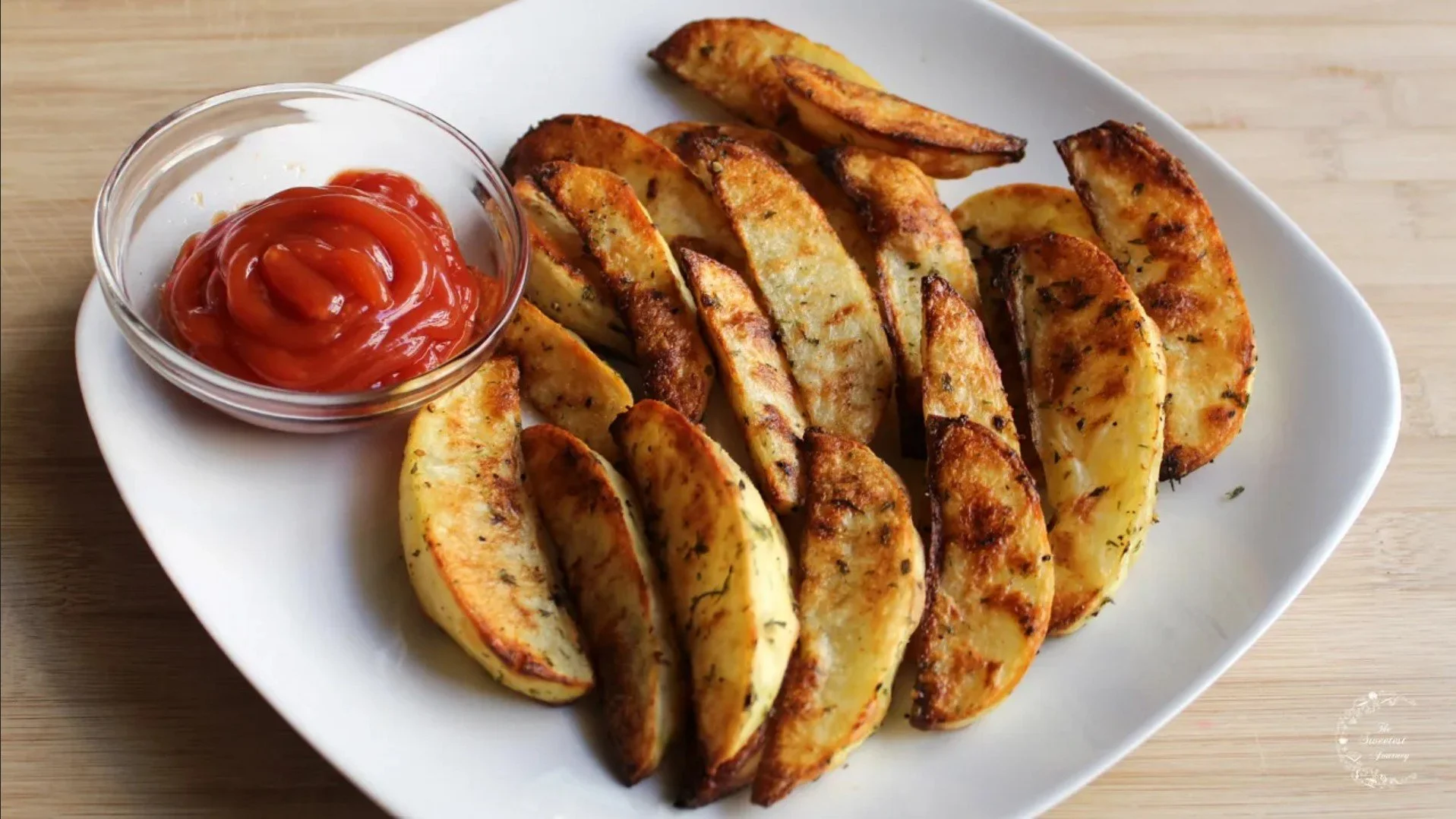 How to Make Potato Wedges | Easy Oven Roasted Potato Wedges Recipe