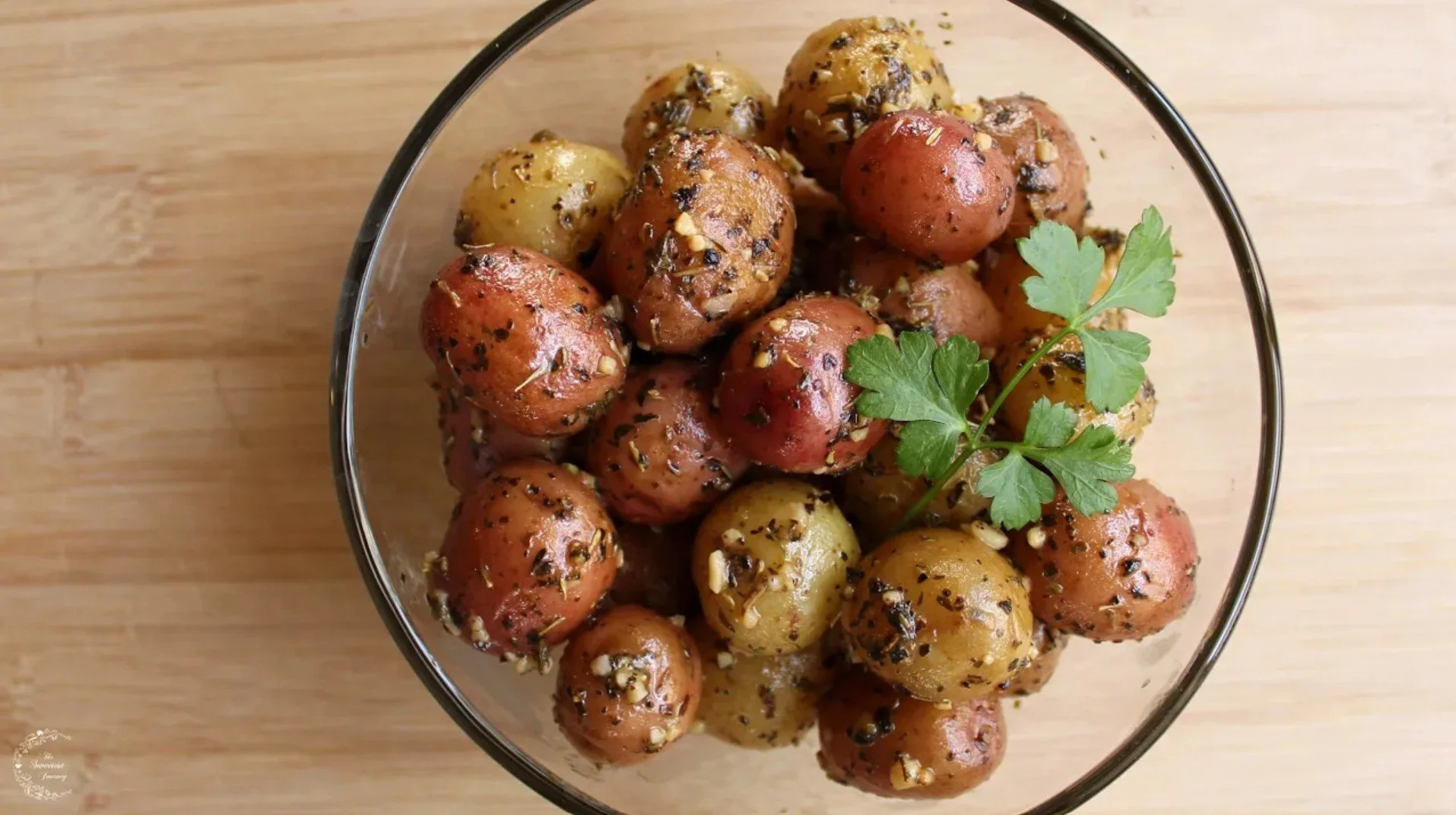 Mini Potatoes With Herb Sauce Recipe | Side Dish Recipes 
