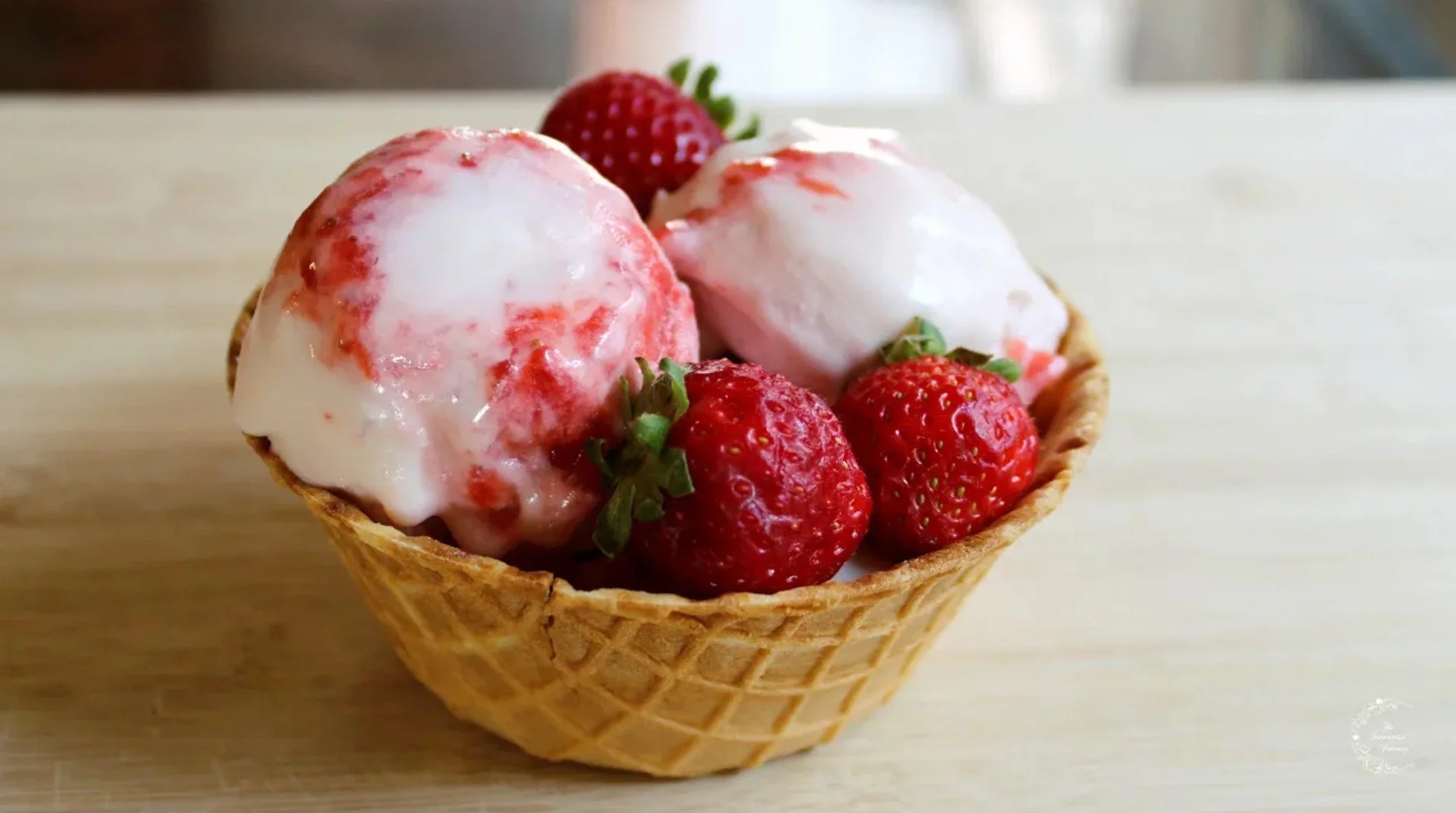 Dairy Free Strawberry Ice Cream Recipe | Vegan Ice Cream&nbsp;