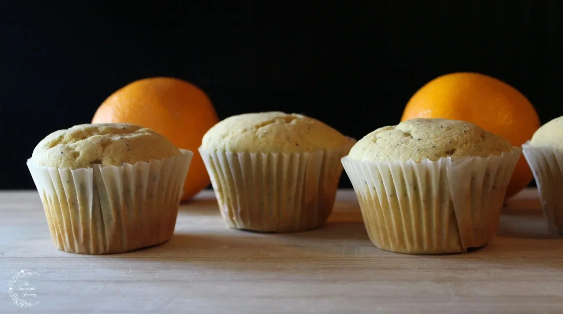 Soft &amp; Fluffy Orange Poppy Seed Muffins