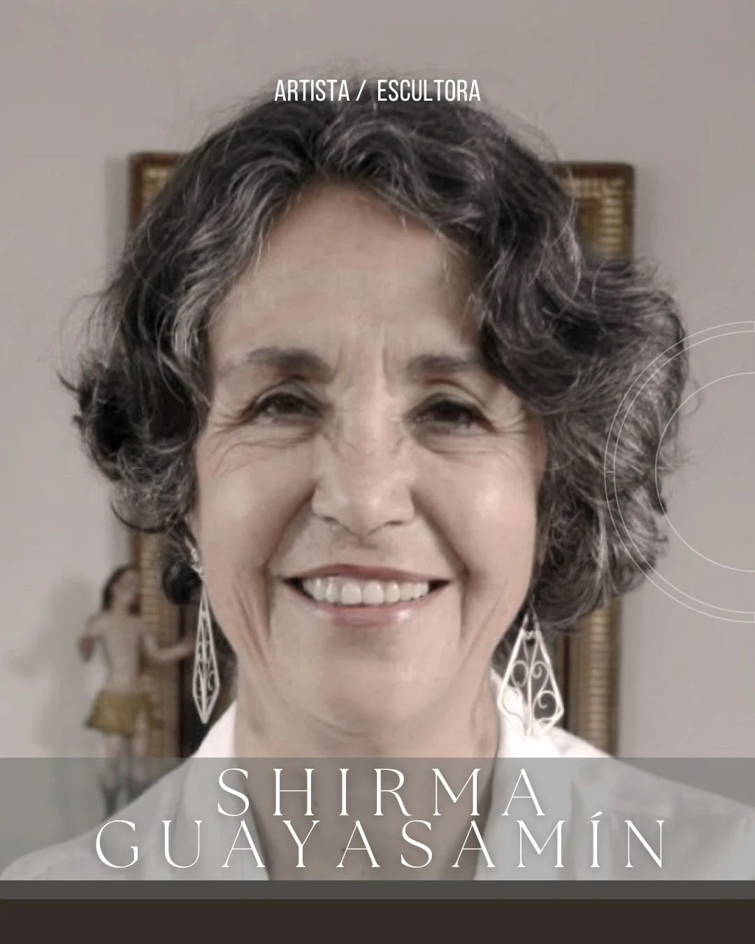 Shirma Guayasamín, la escultora que creció junto a Dayuma