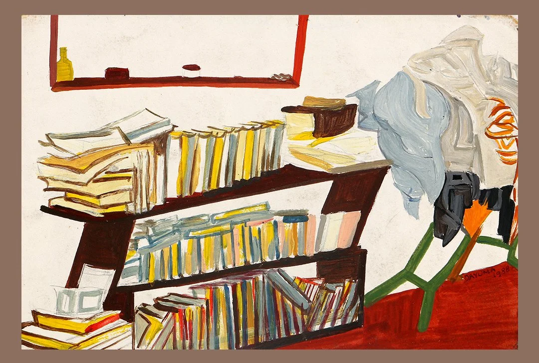 planchador acrilico sobre cartulina, 13,5 x 20, 1989  planchador