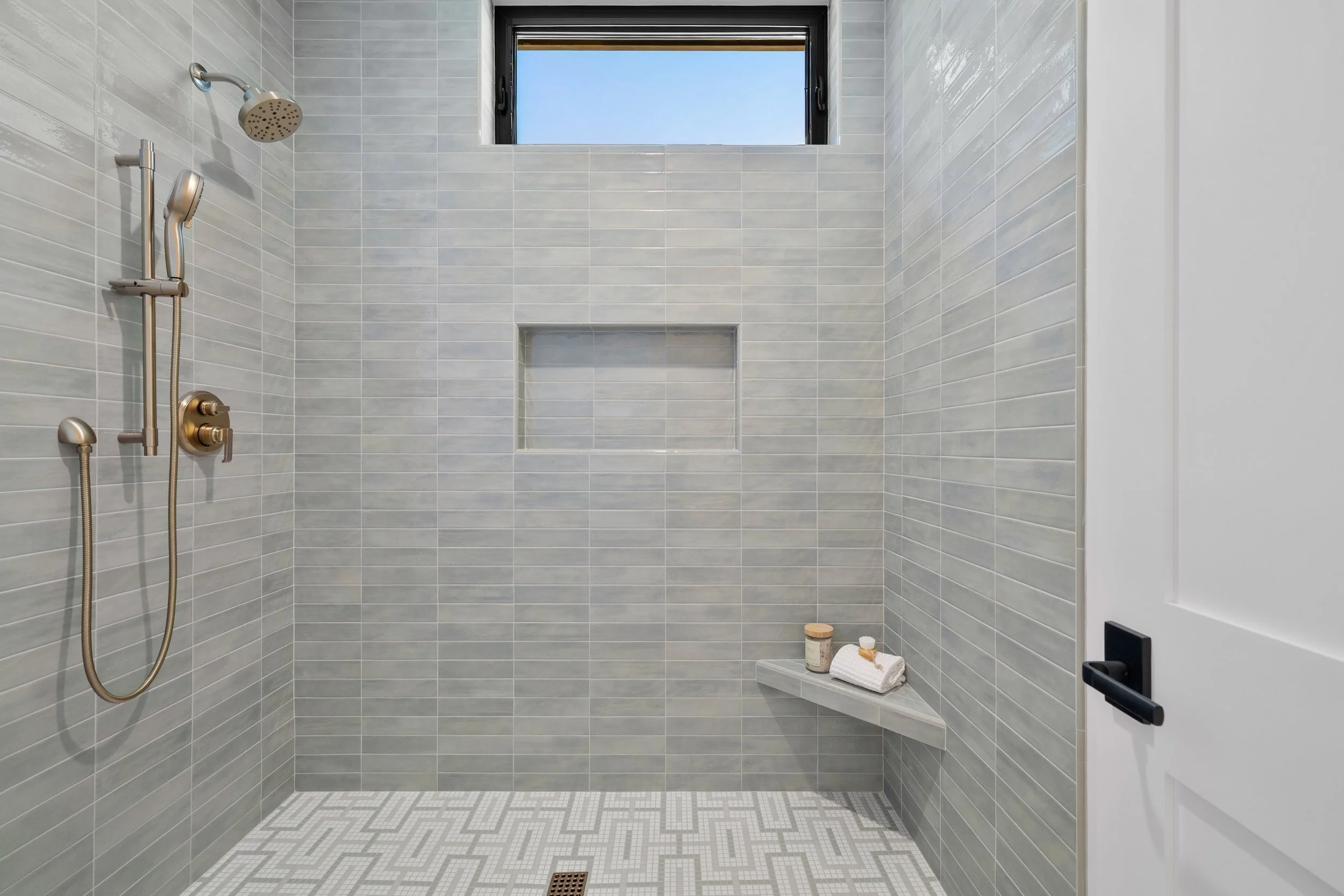 Decorative, high-end tile for bathrooms, kitchens, and living spaces