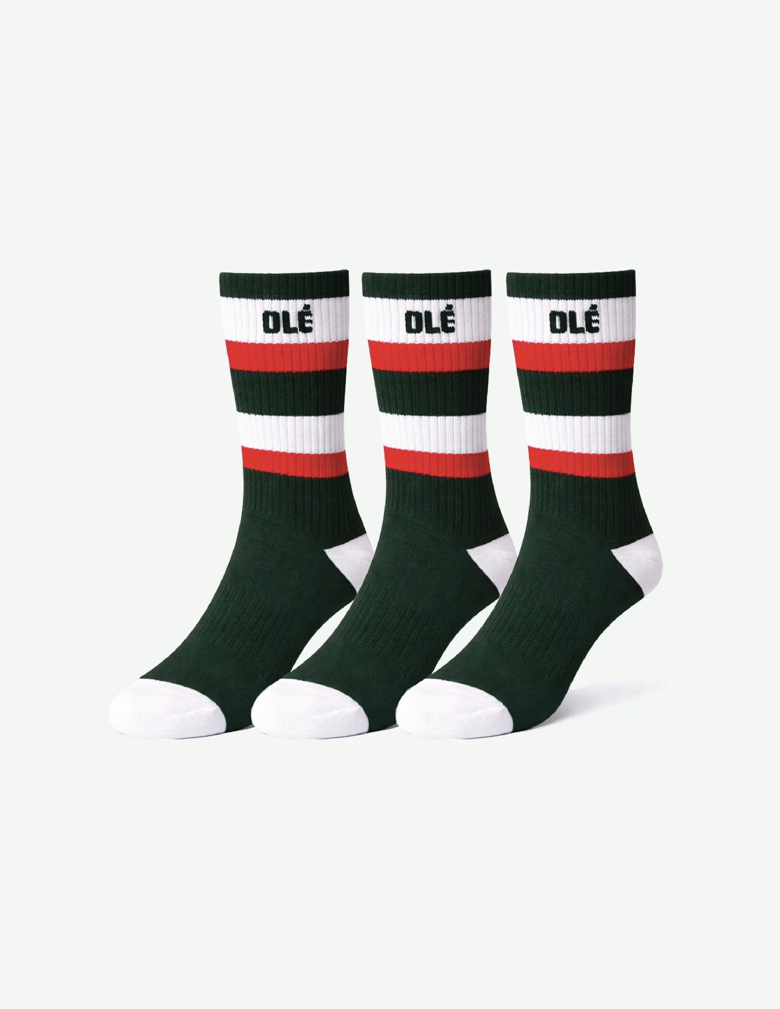 El Classico Verde. Blanco. Rojo (3 pack)