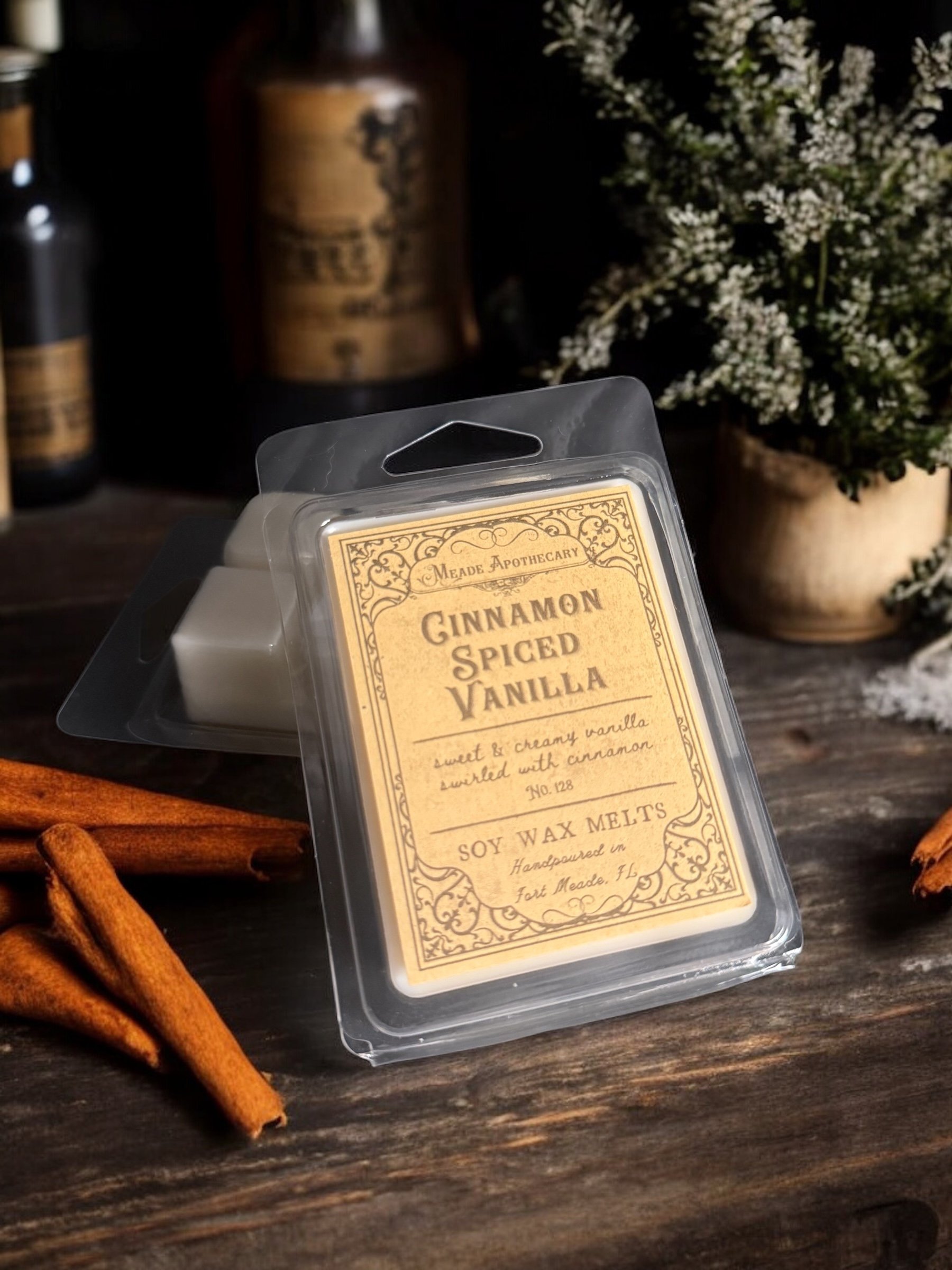 Cinnamon Spiced Vanilla Wax Melts
