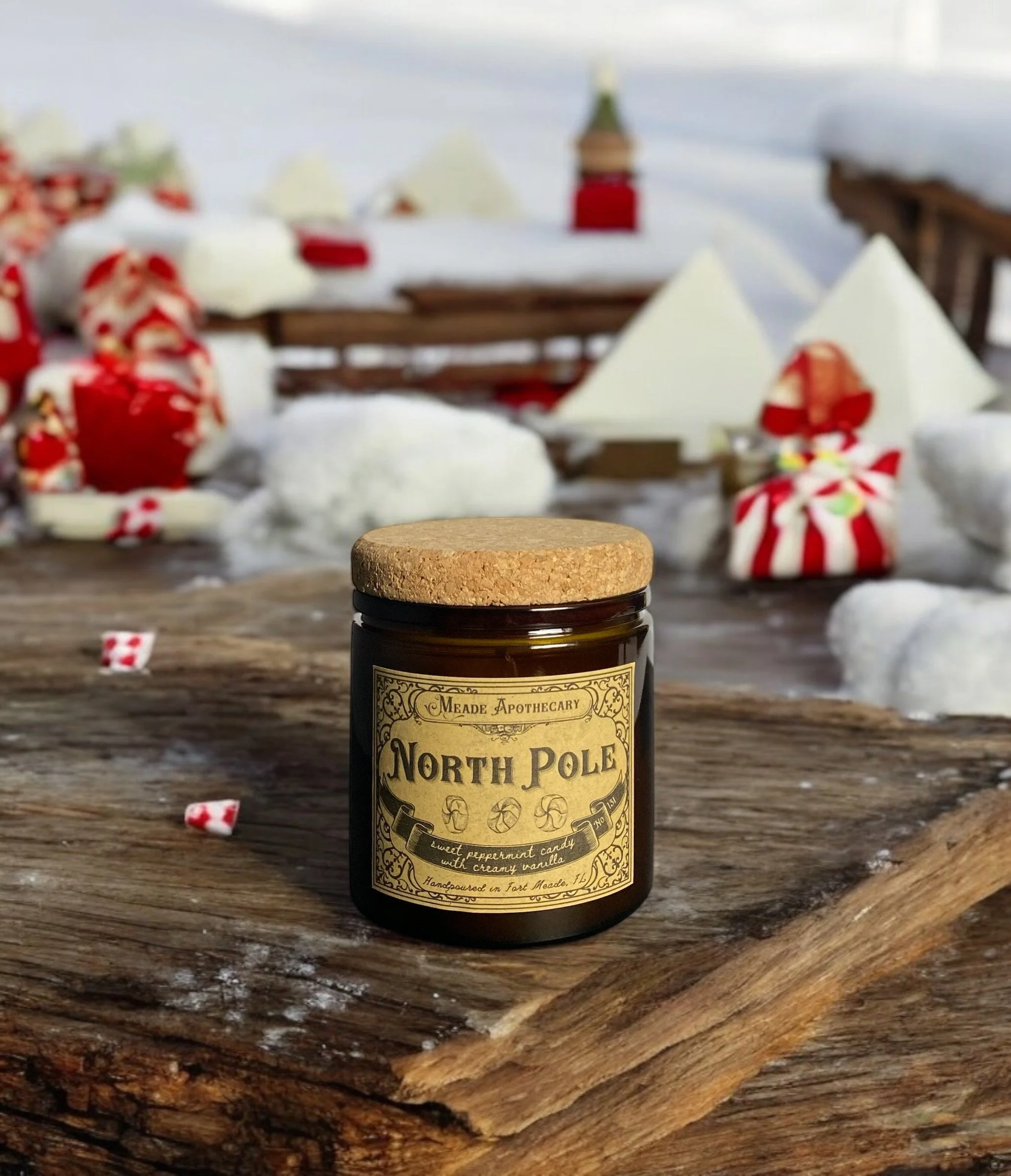 North Pole Candle