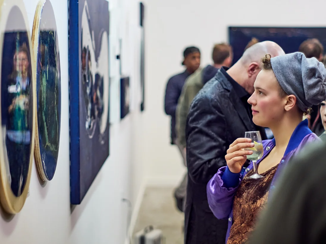 "C O N T A C T" - New Works + Opening Reception. 