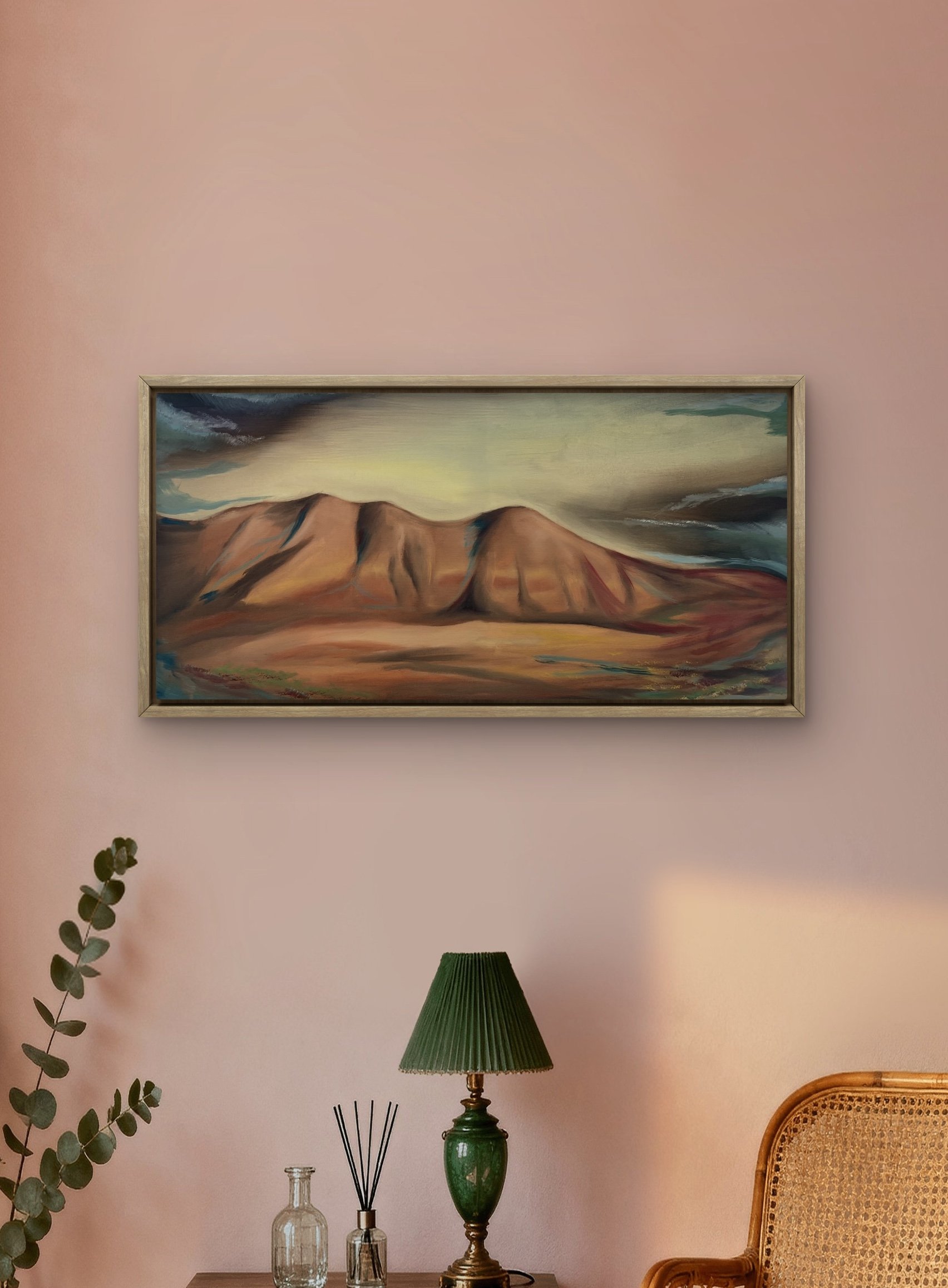 Painted Hills Original, Oil of Canvas