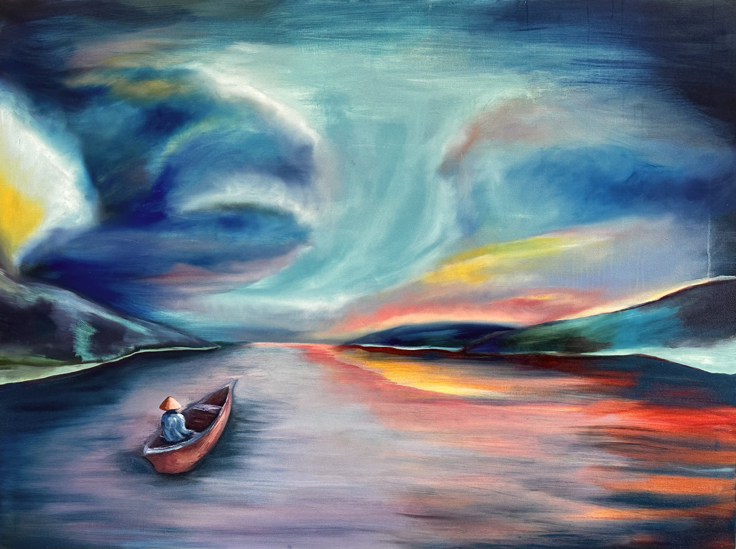 After, 2025, Oil on Canvas