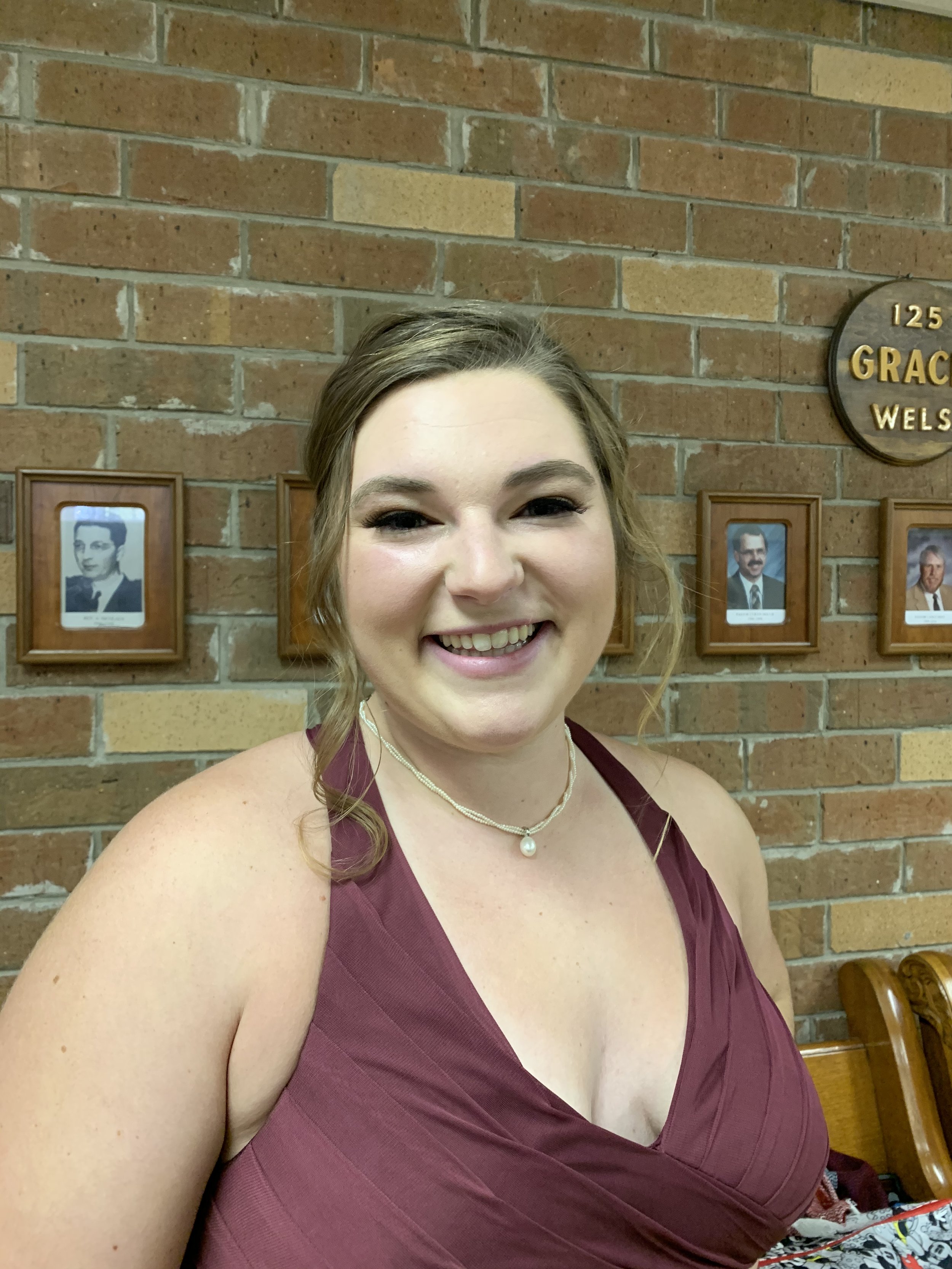 Bridesmaid-forgot the before pic