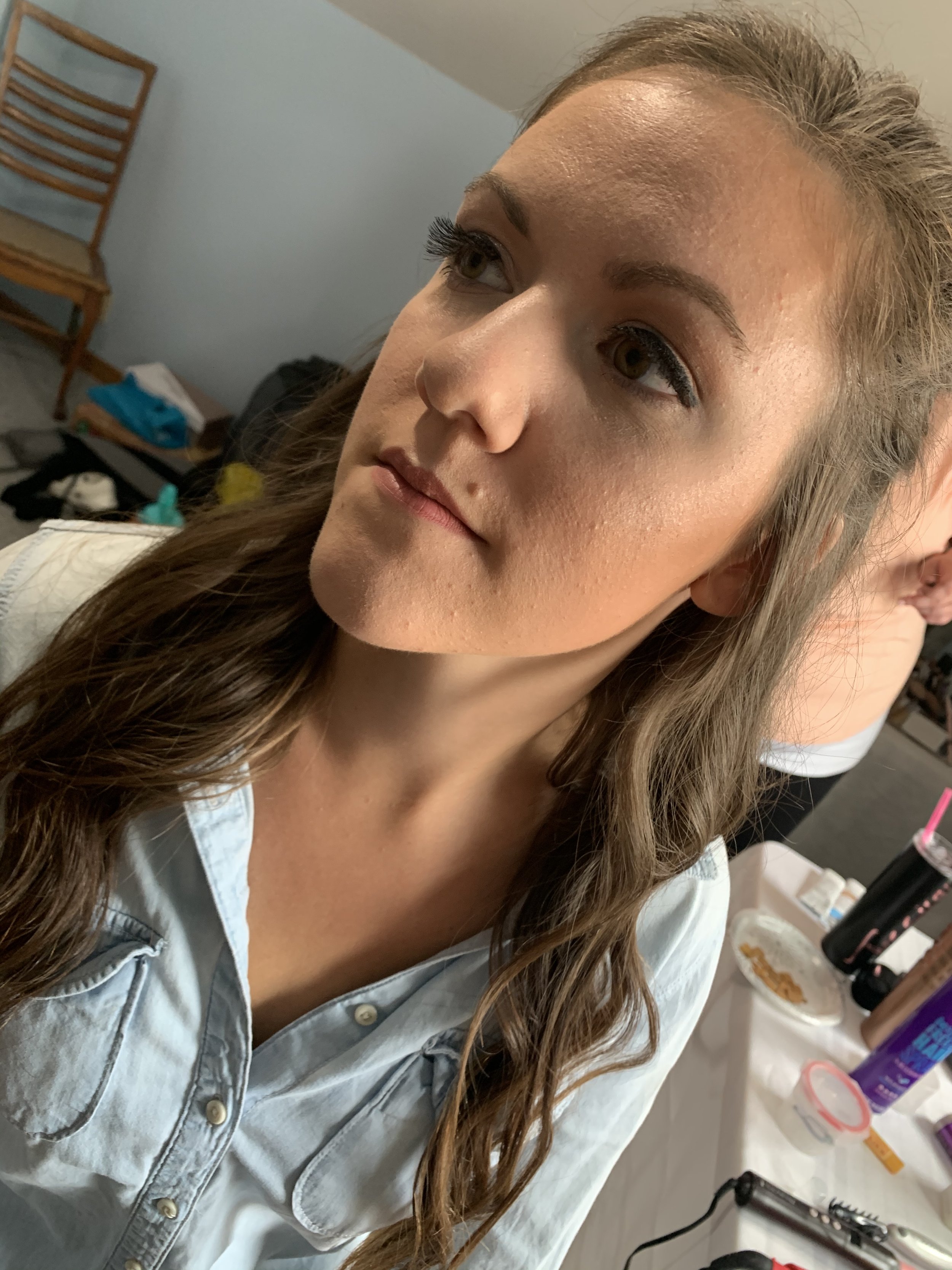 Bride-forgot to get a before pic