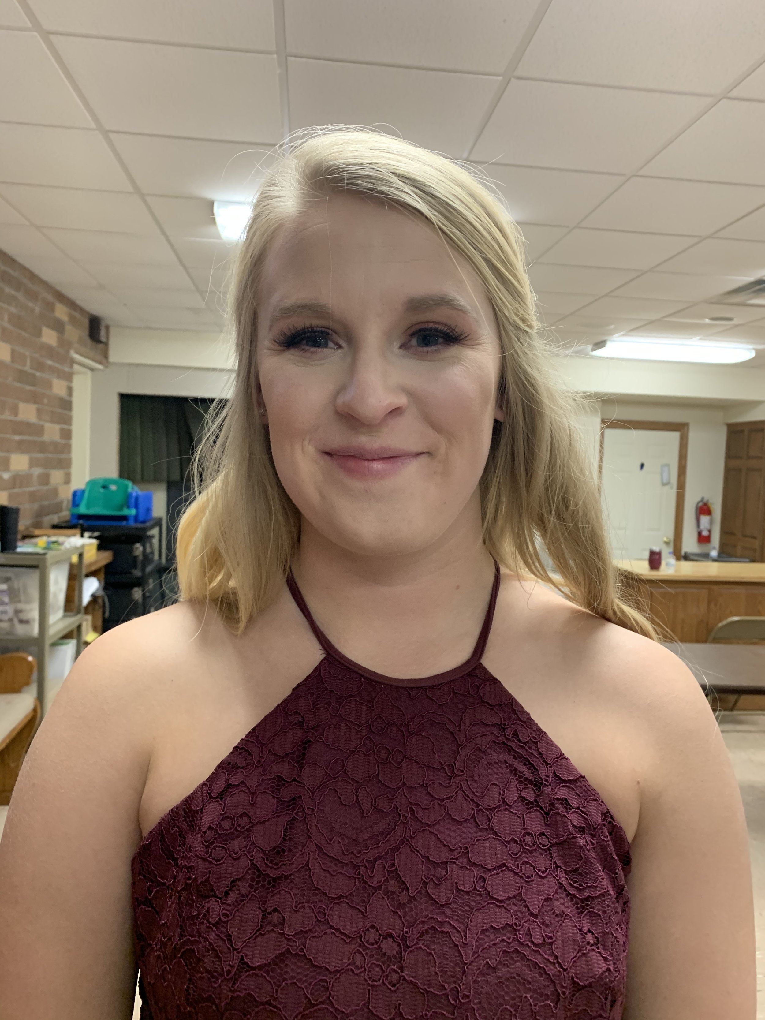 Bridesmaid-forgot the before pic