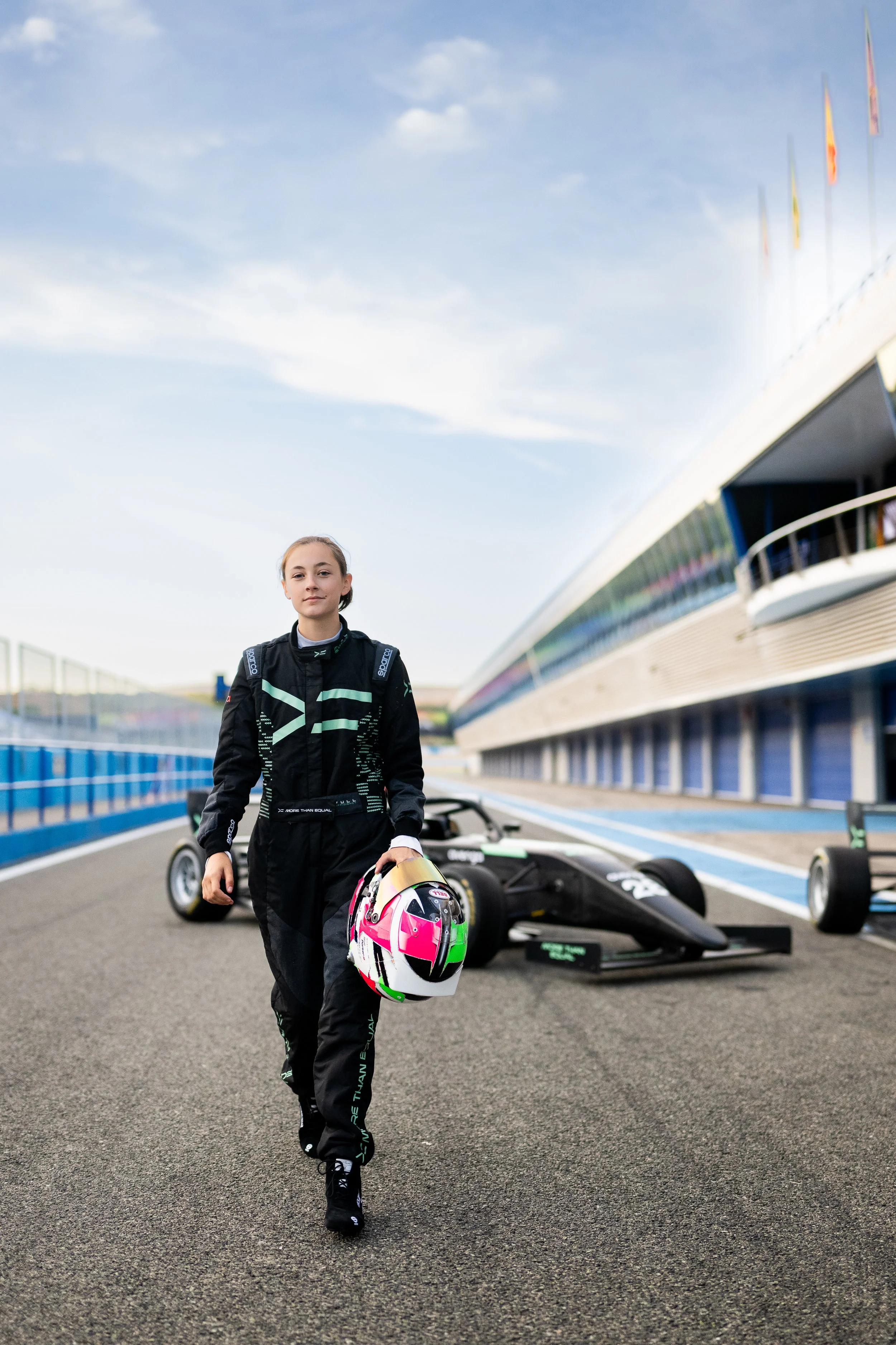 Skye Parker Flies to Jerez, Spain to Test Formula 4 Cars with More Than Equal 