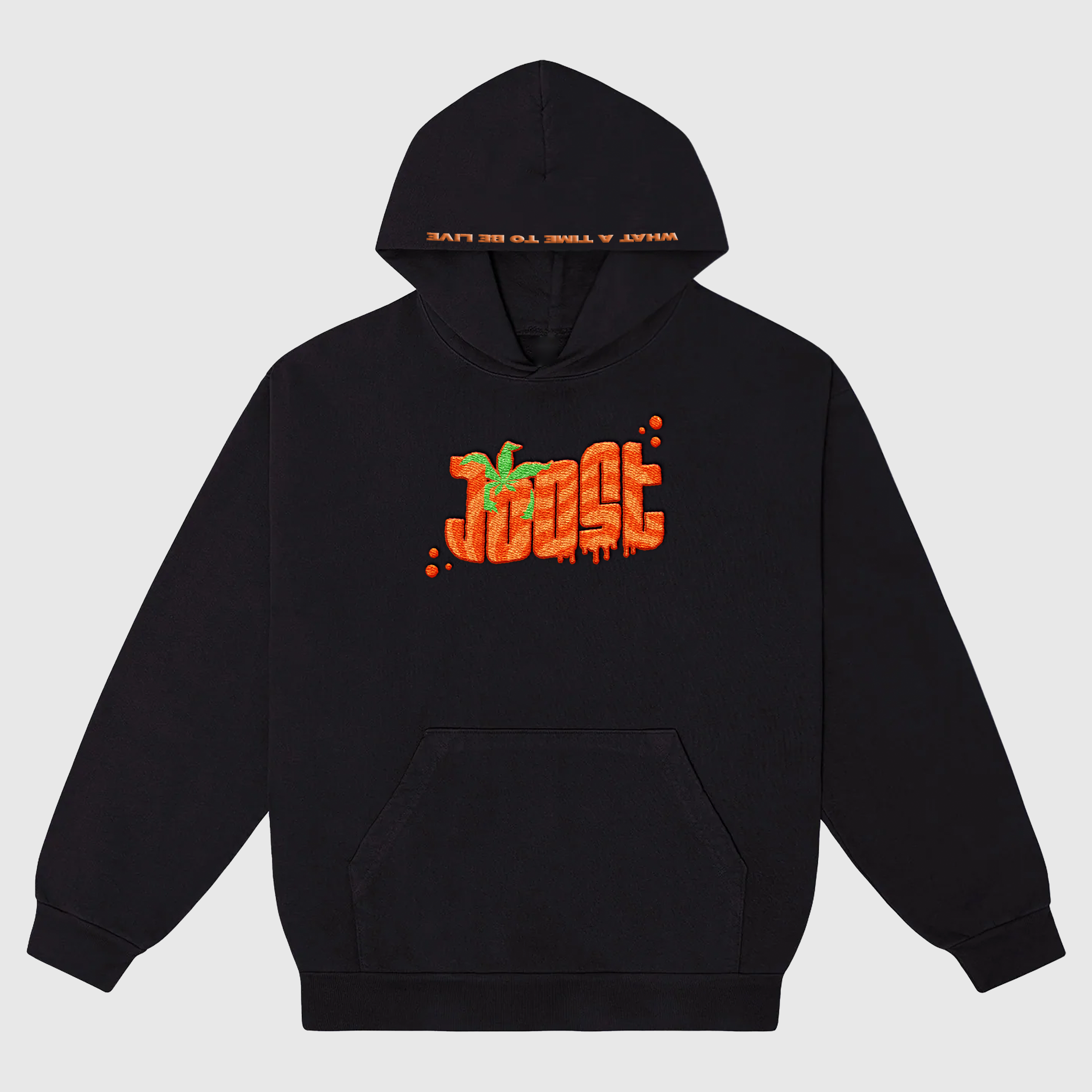 Embroidered Logo Hoodie