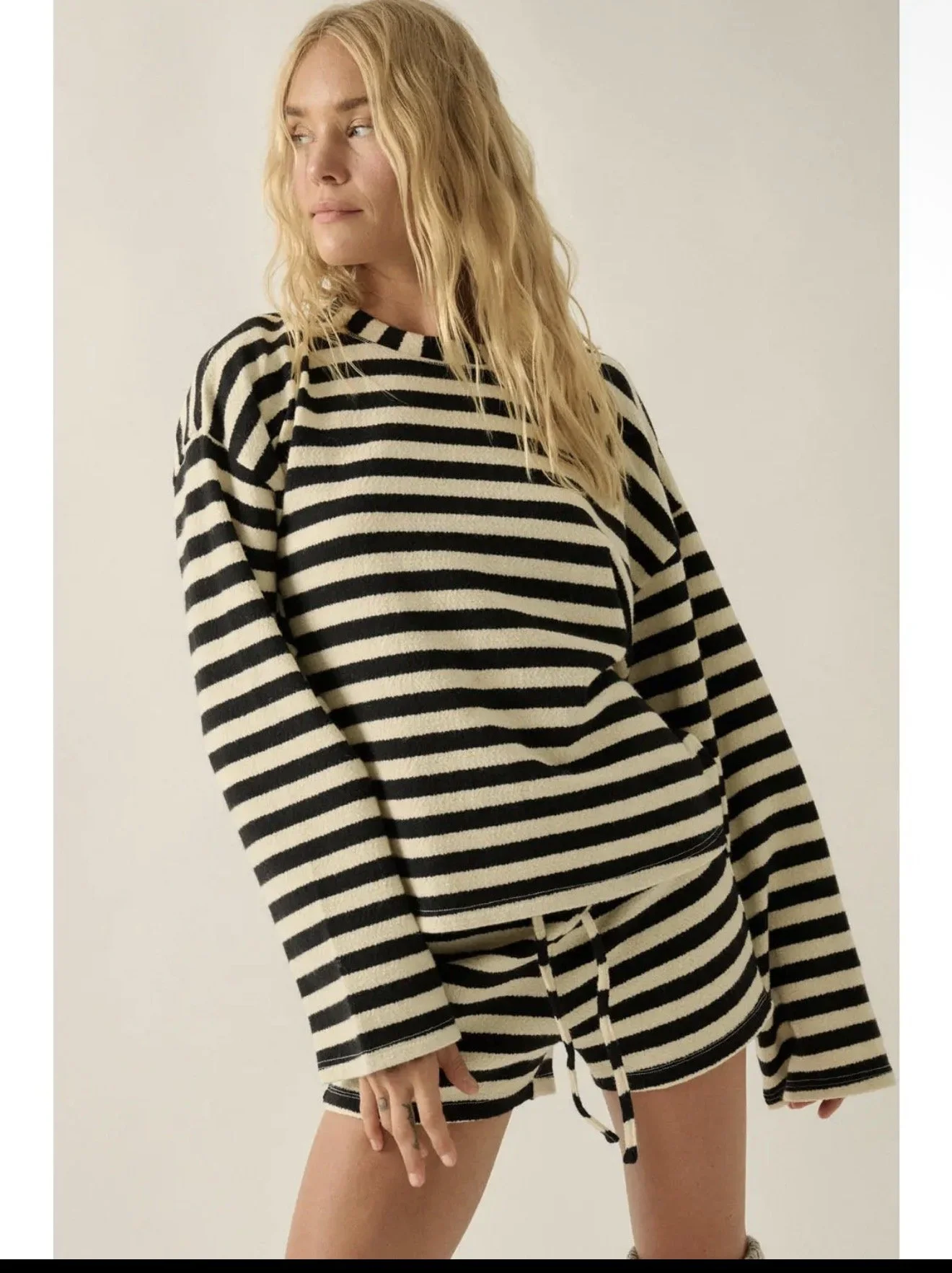 Striped Knit Sweater