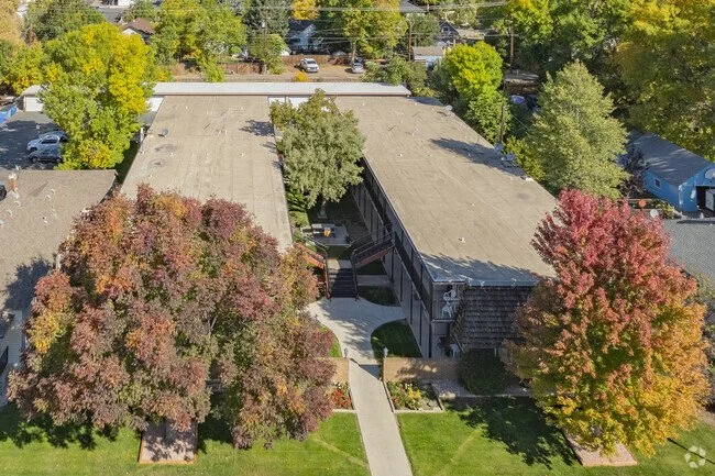 Sky View of Apartments
