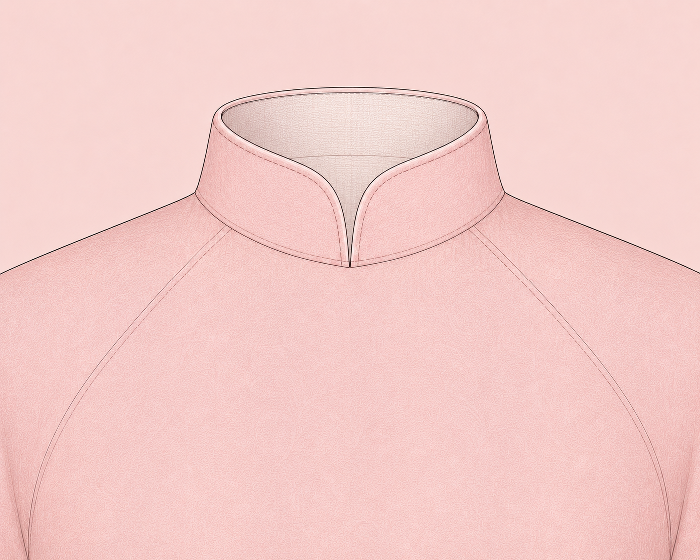 How to Sew an Áo Dài Collar