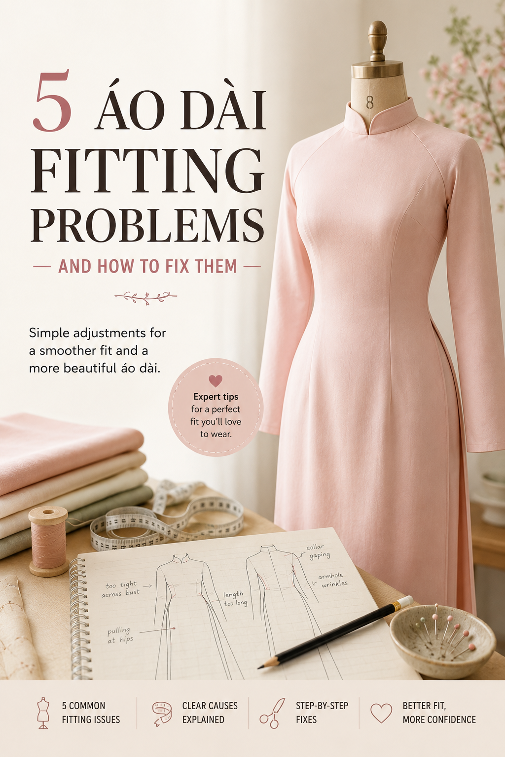 5 Ao Dai Fitting Problems_Cover Images