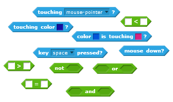 Booleans in Scratch - what are they and how are they used? — Coding Kids