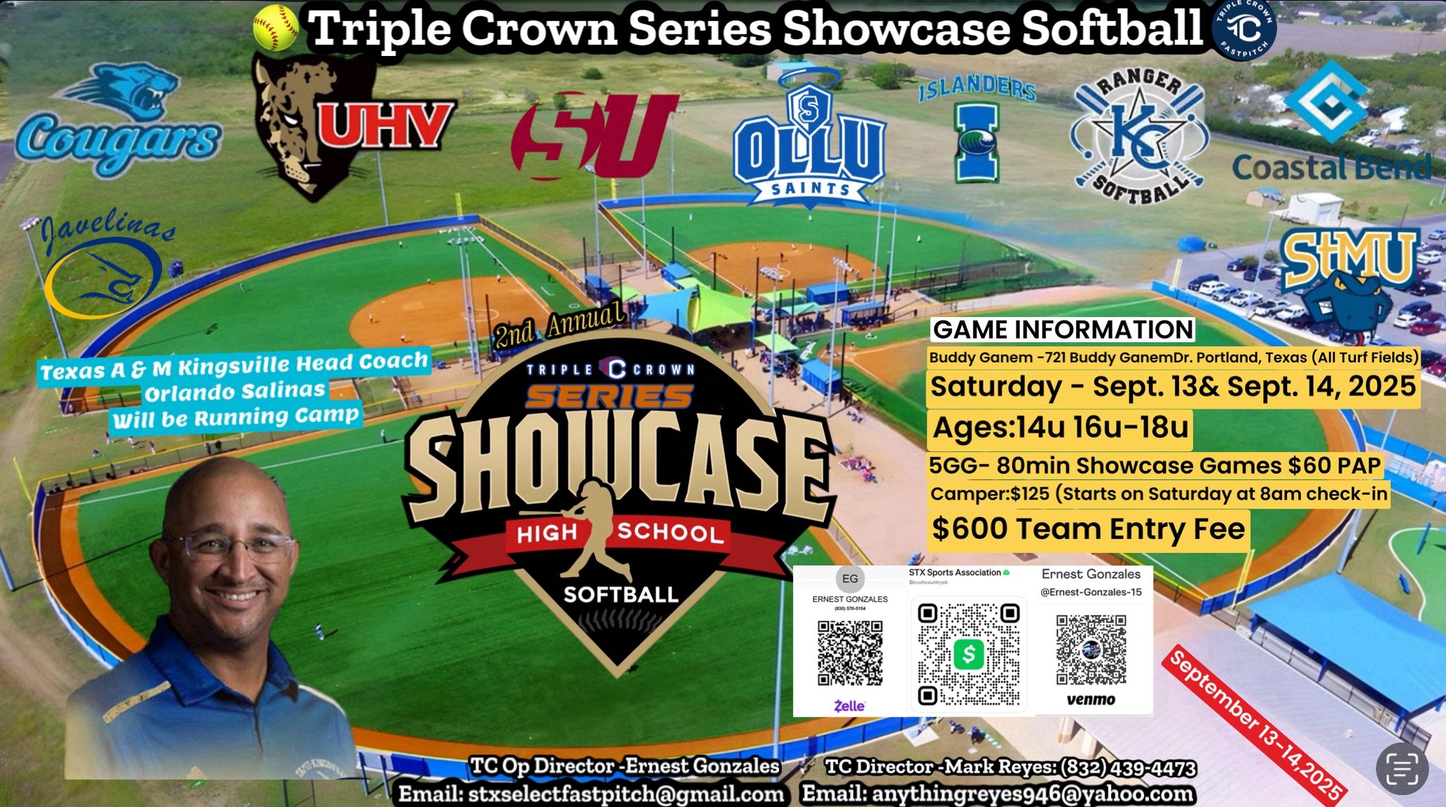 2nd Annual Triple Crown Series Showcase High School Softball