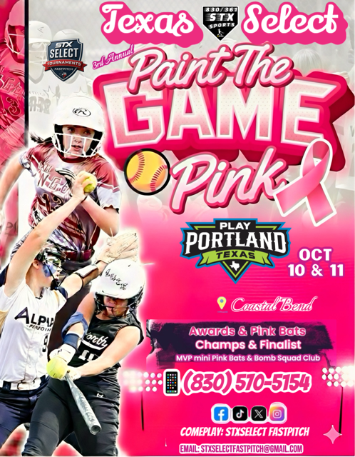 3rd Annual Paint The Game Pink