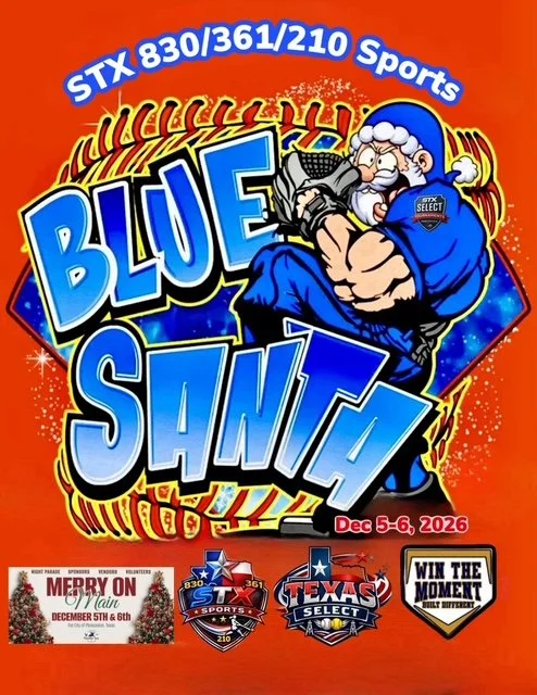 10u Annual Blue Santa Merry on Main in Pleasanton,TX