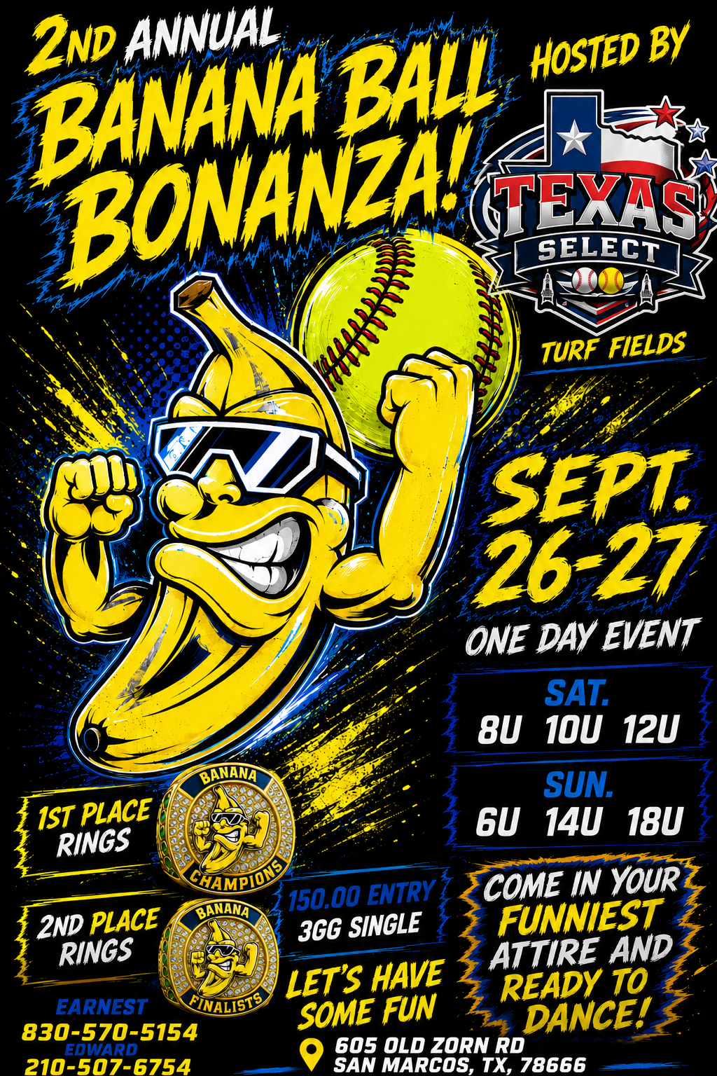2nd annual banana ball bonanza