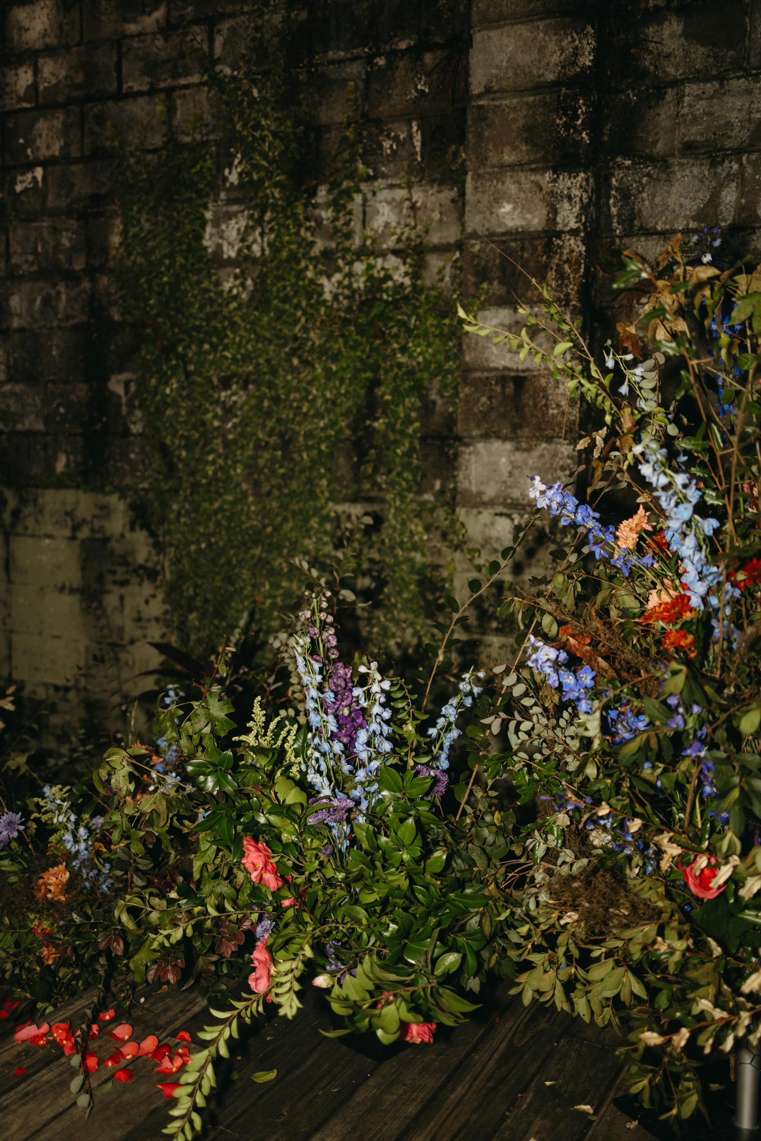 Dearly Beloved Dance Party New Orleans, Flowers by Bad Dog Farms and The Secret Spot. Photo by S. Davis Photo Co.