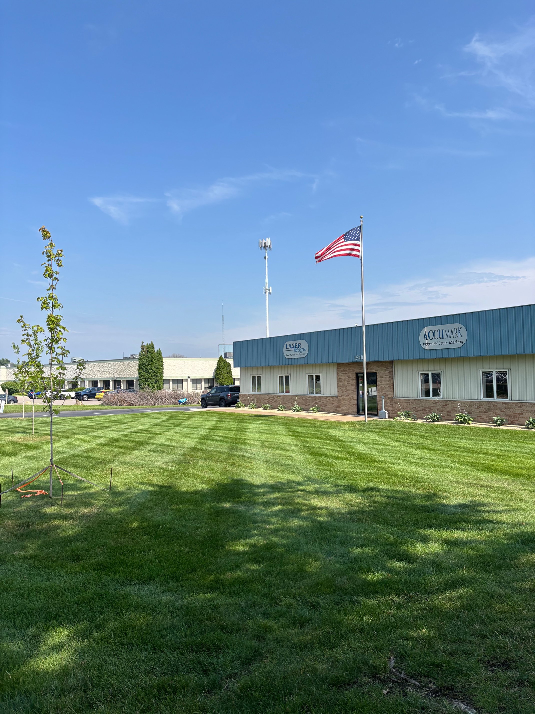 Commercial lawn that looks amazing