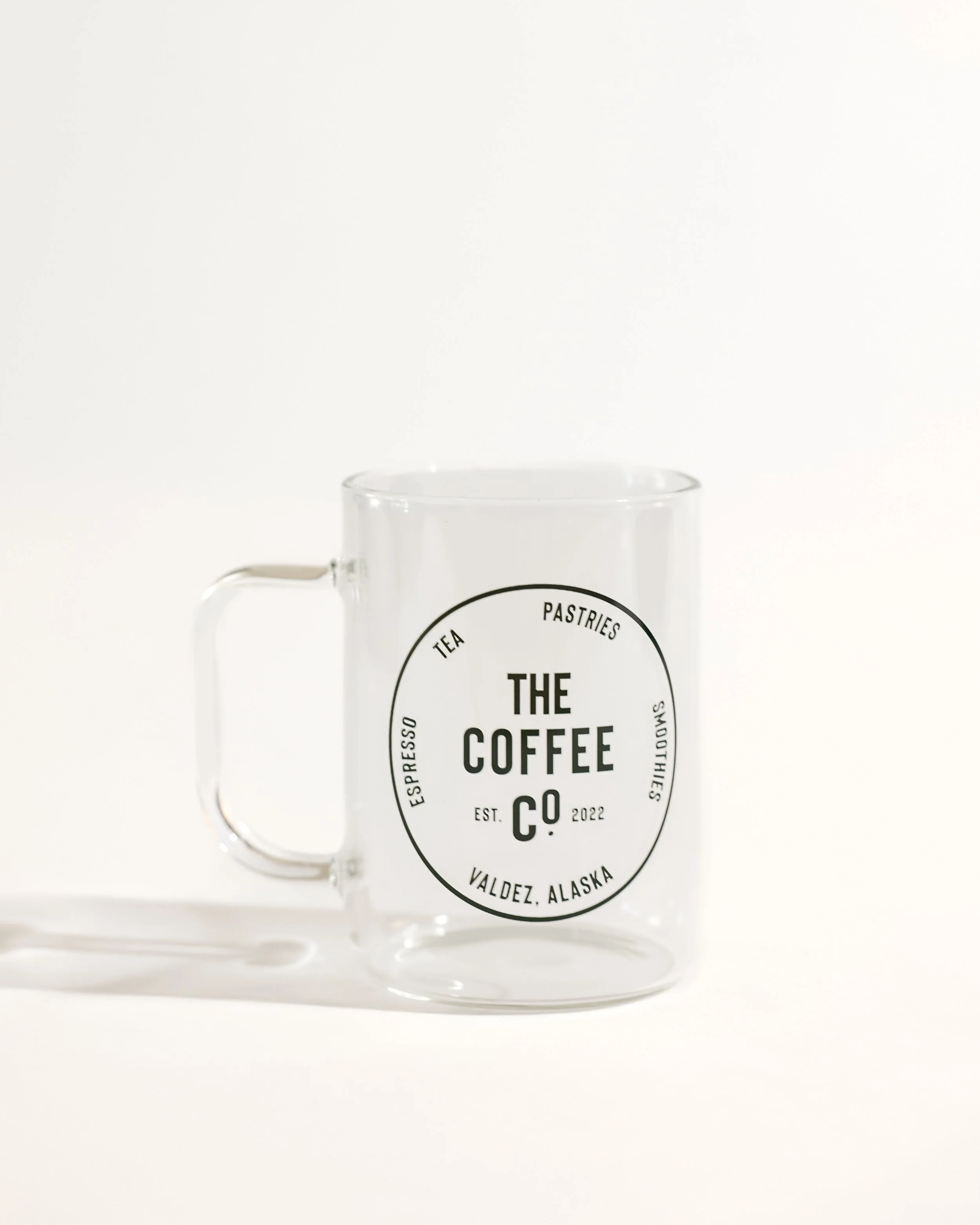 The Coffee Co. Glass Mug