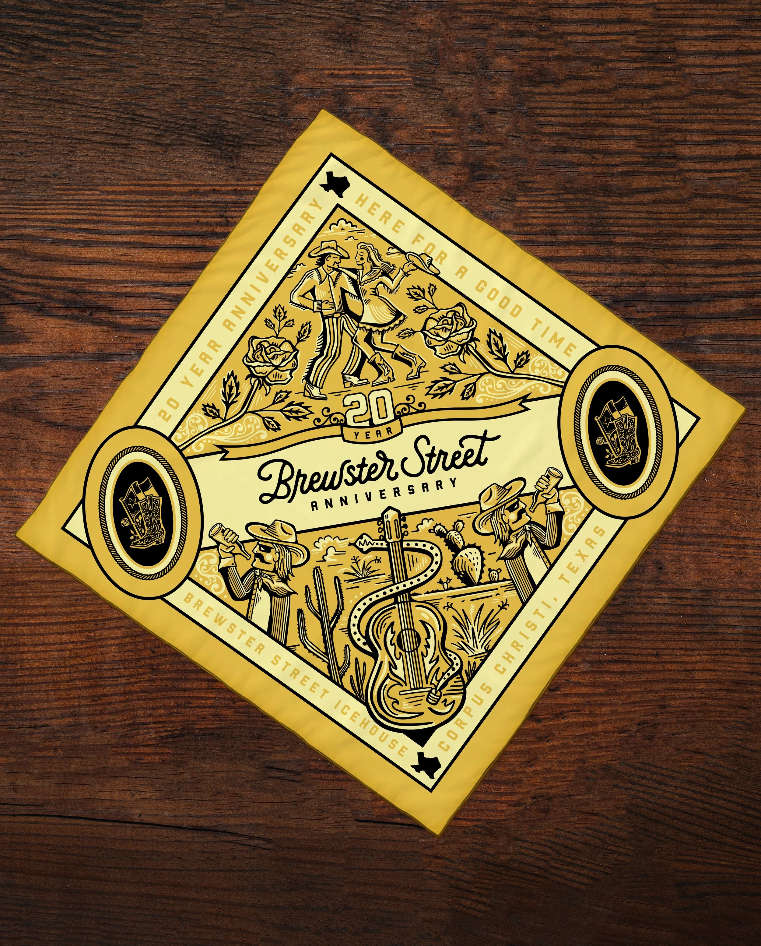 Brewster 20 Year Anniversary Bandana