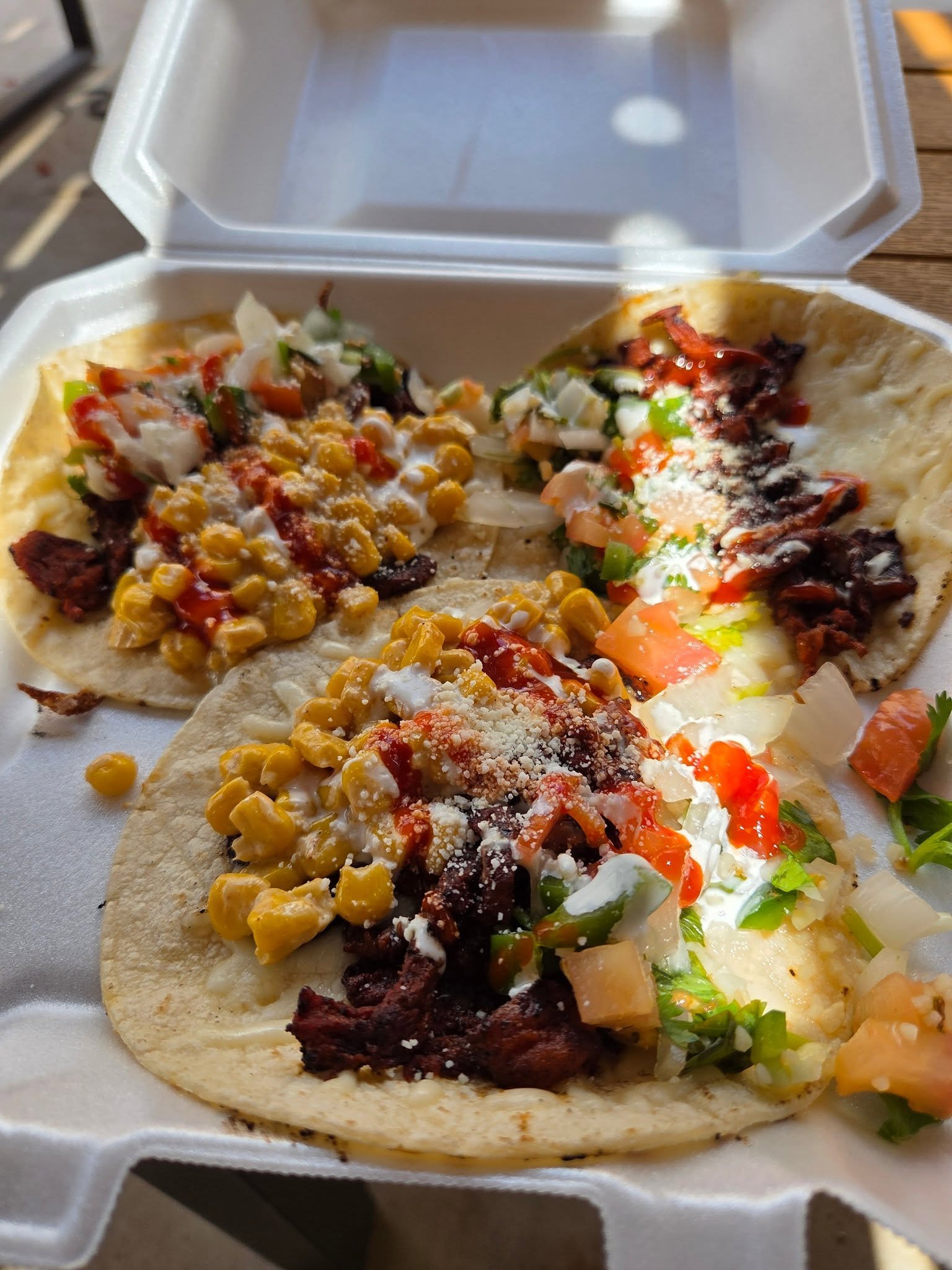 Pro tip... If you order tacos, and a smoked elote cup, you can use it for a fantastic topping for the tacos π