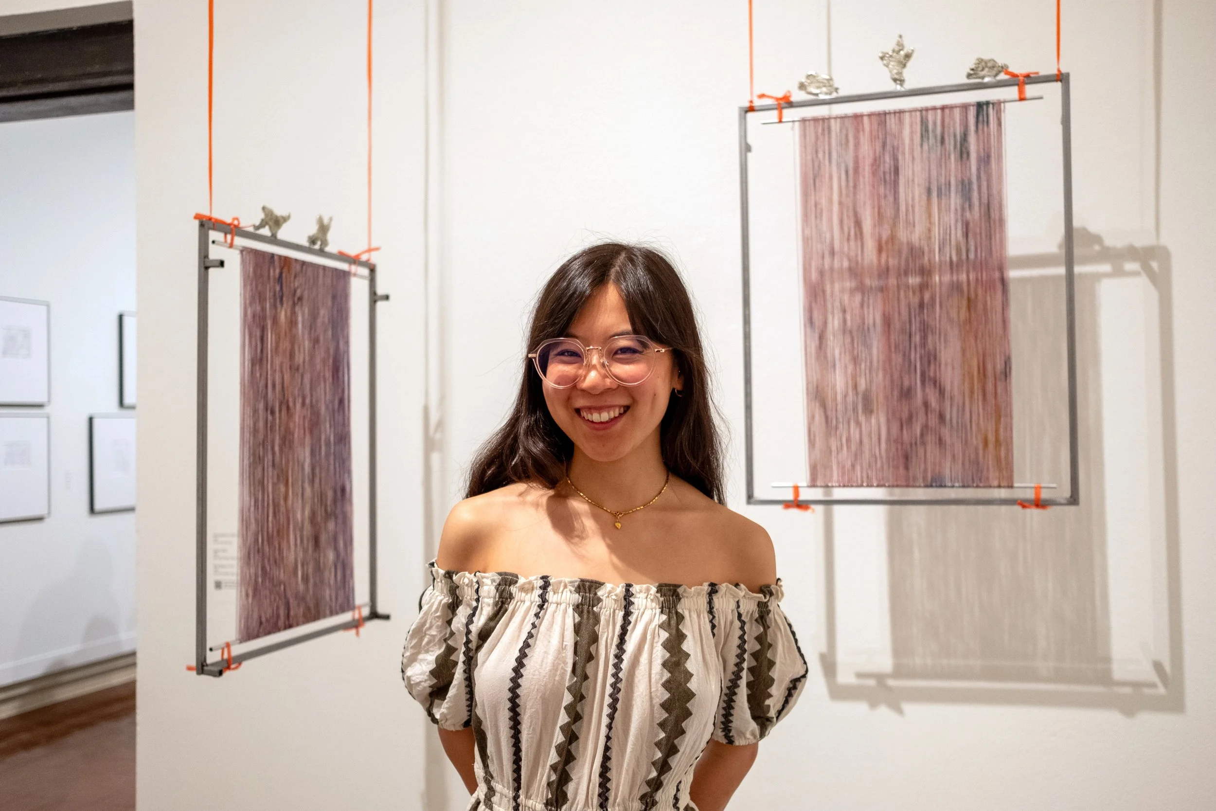 Linda Sok’s Woven Installations Showcased at Brattleboro Museum
