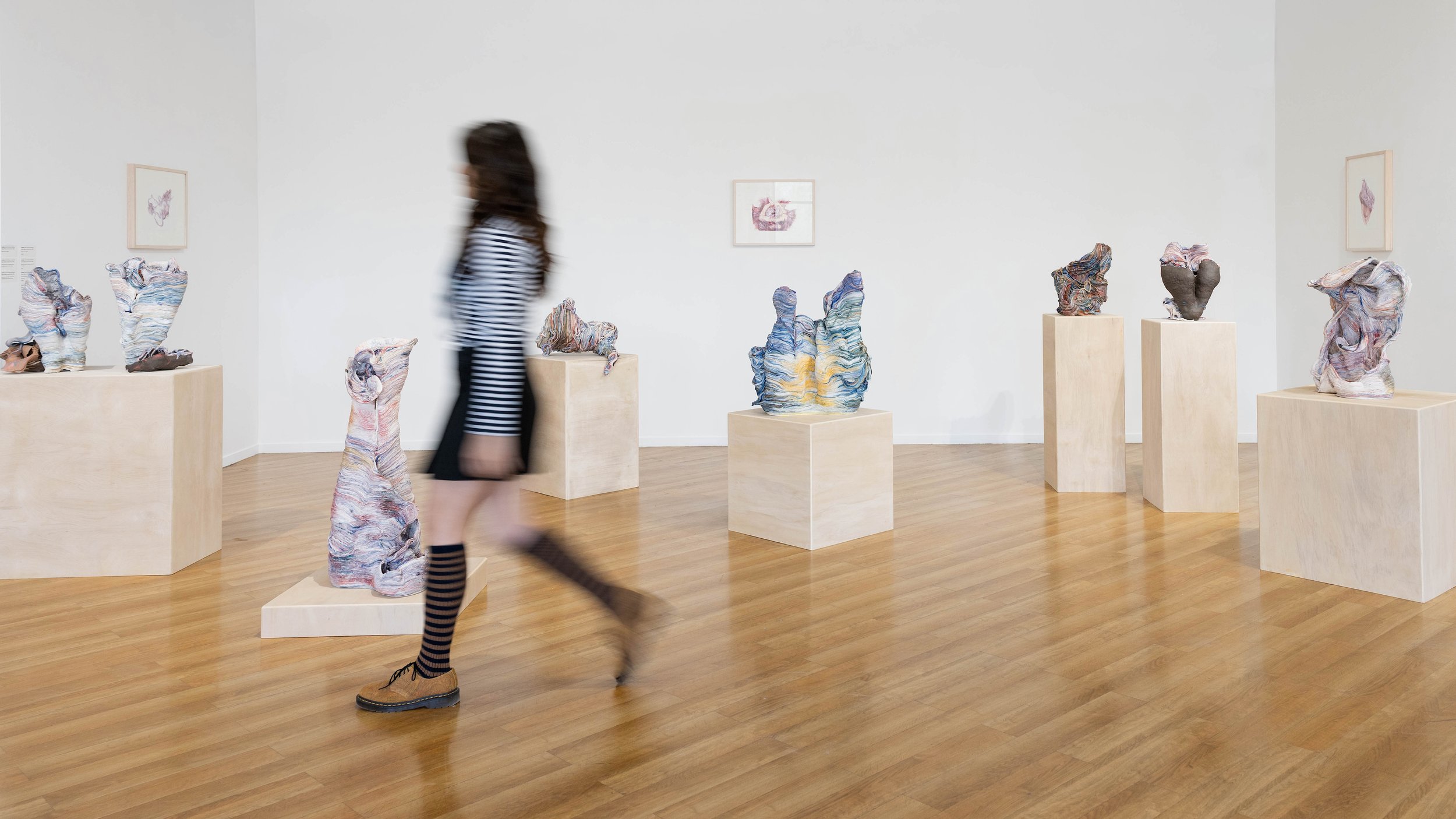 In Sculptures and Drawings, Artist Yaren Yıldız Makes an Impact