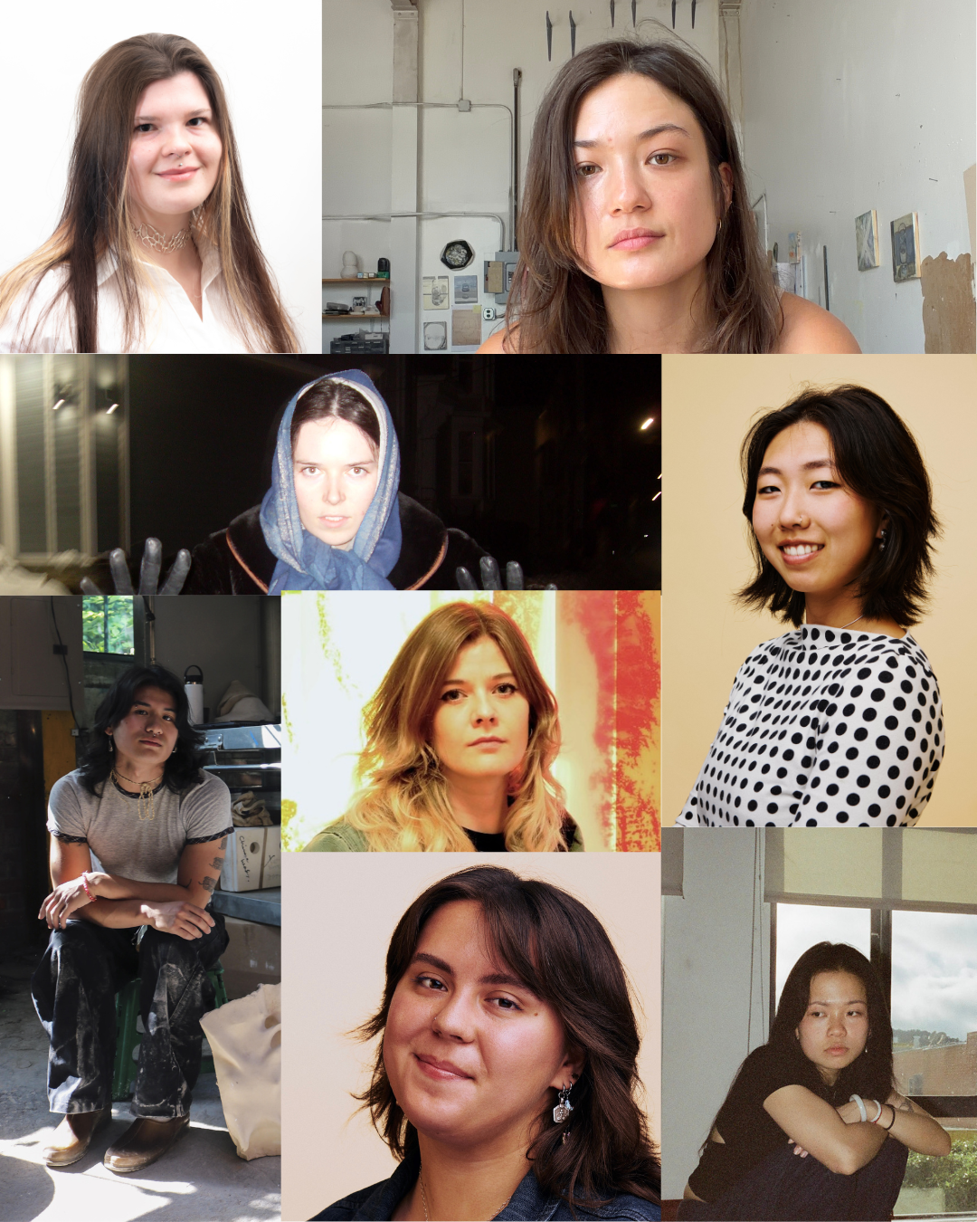 A photocollage featuring portaits of eight individuals.