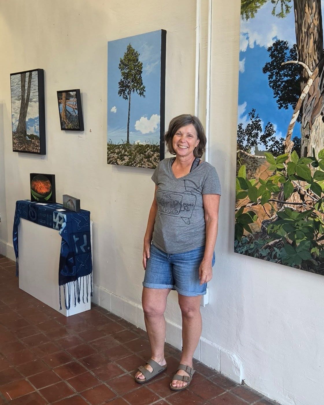 &ldquo;A friend recently pointed out that I rarely include people in my paintings.  Looking back over the past few years I see that what I have been trying to create with my work is a quiet place.  In a world that so often feels chaotic and out of co