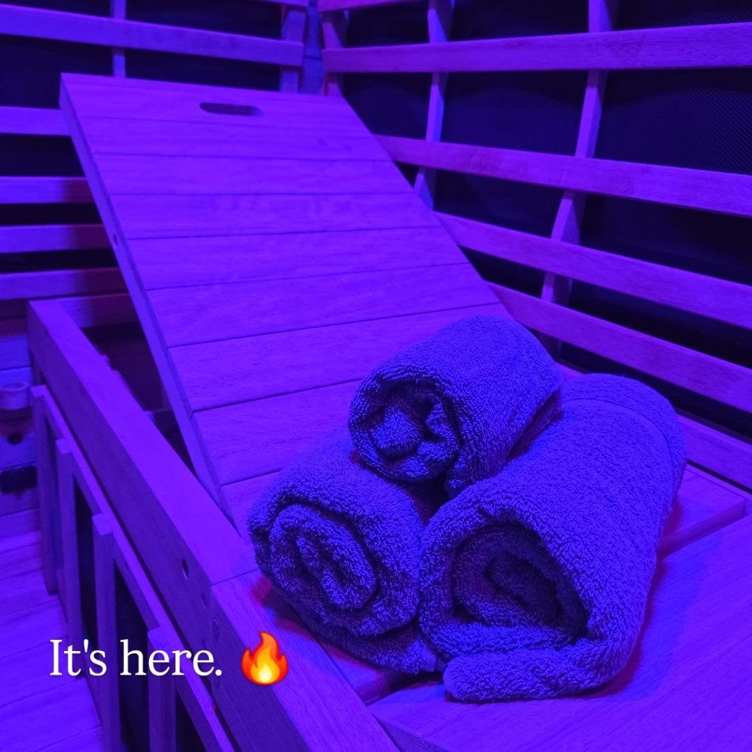 Our infrared sauna is officially open &mdash; and for the next few weeks, it's members only.

This is intentional. Our members show up for us every week, and we wanted them to have this experience first.

Member-only access runs through August 7th. W