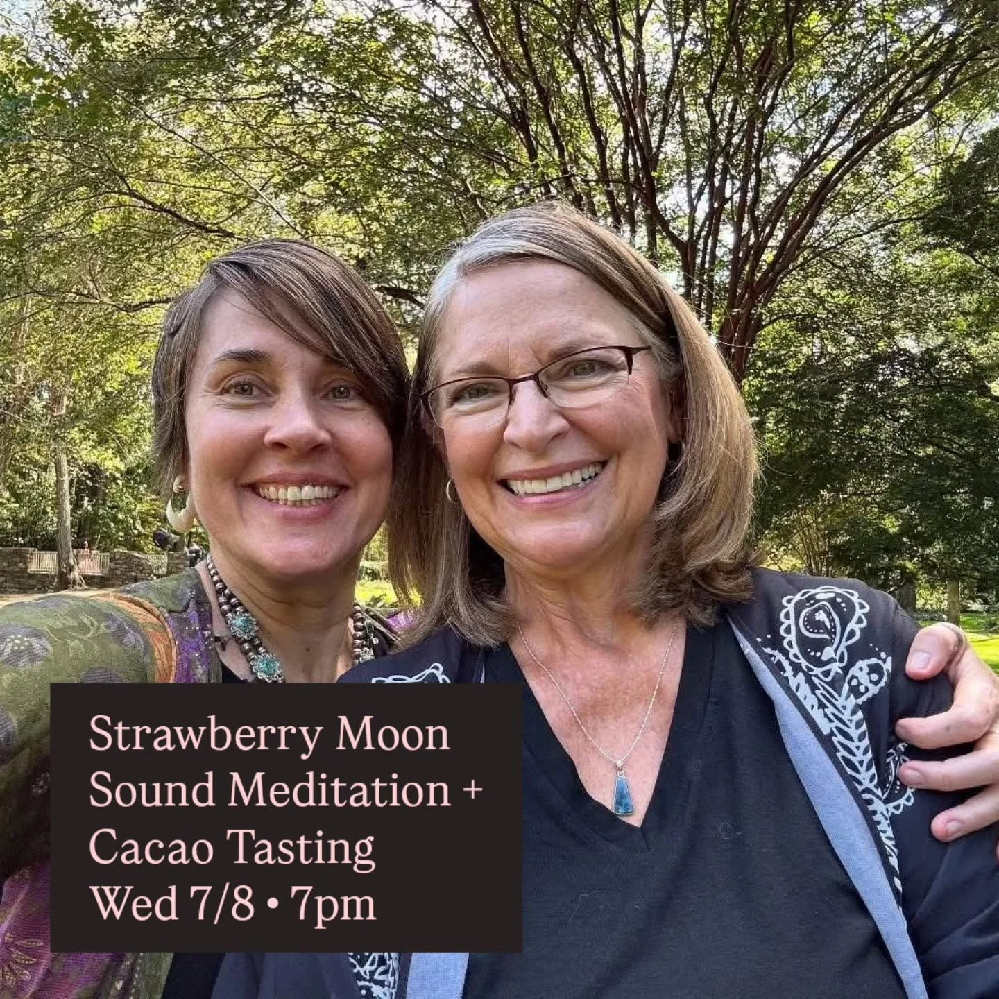 Enjoy the sweetness of the strawberry moon with a guided meditation and sound experience.

Come join us for a multi-sensory evening celebrating this potent lunar energy.

Doors open at 7:00 PM for cacao and community, with the meditation and sound jo