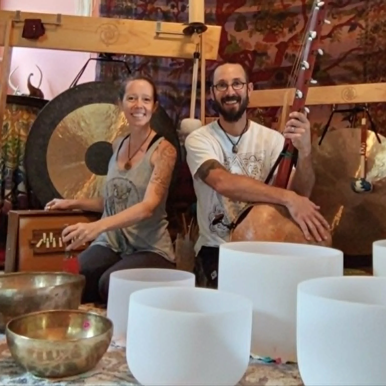 Settle in with us Wednesday Oct 14, for Sacred Sound Immersion, a calming, spacious sound experience with Michael &amp; Sandra Katala designed to support deep rest and soothing the nervous system.

You&rsquo;ll move through layers of vibration and to