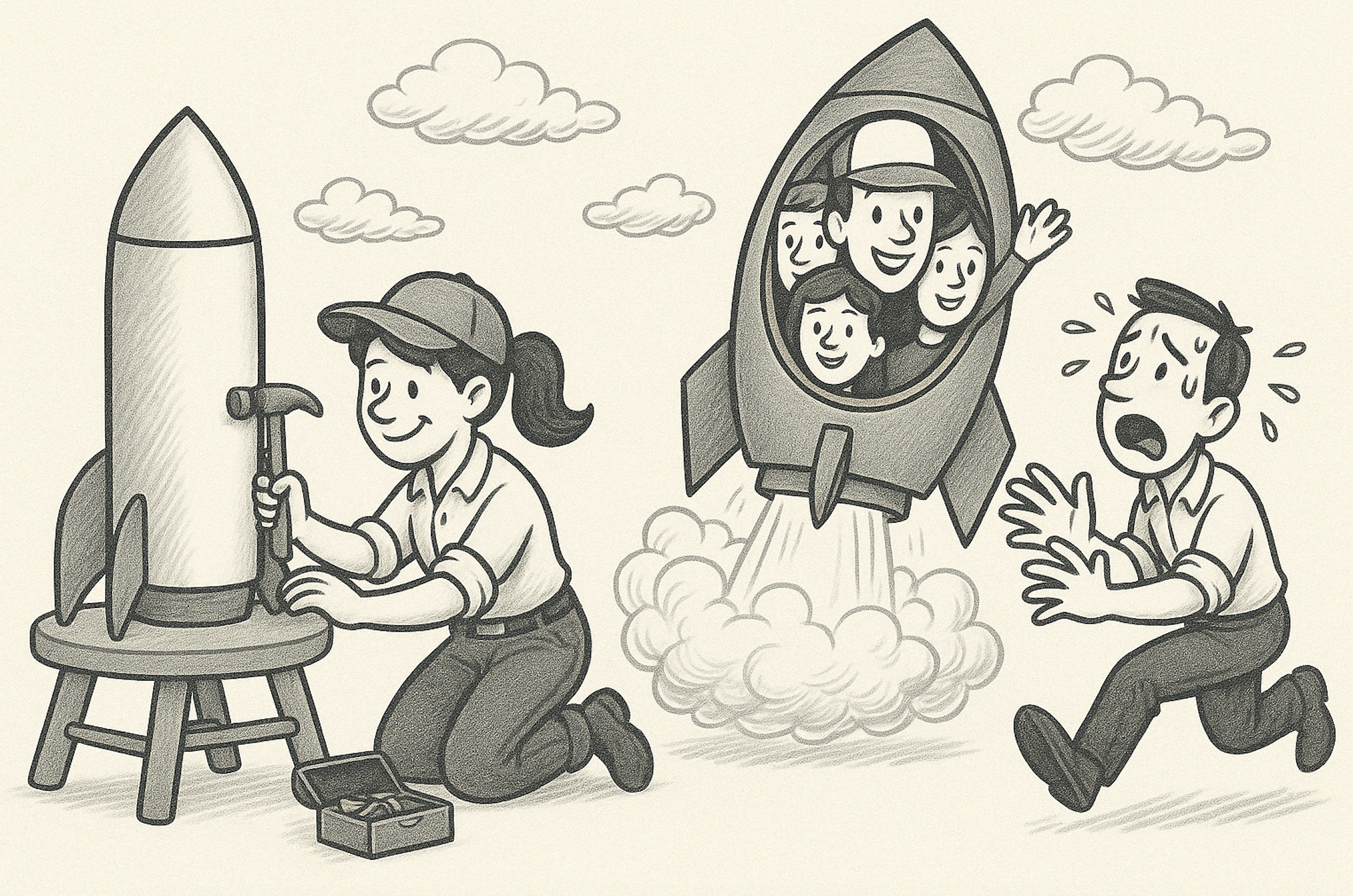 Are you Chasing the Rocket or Building it?