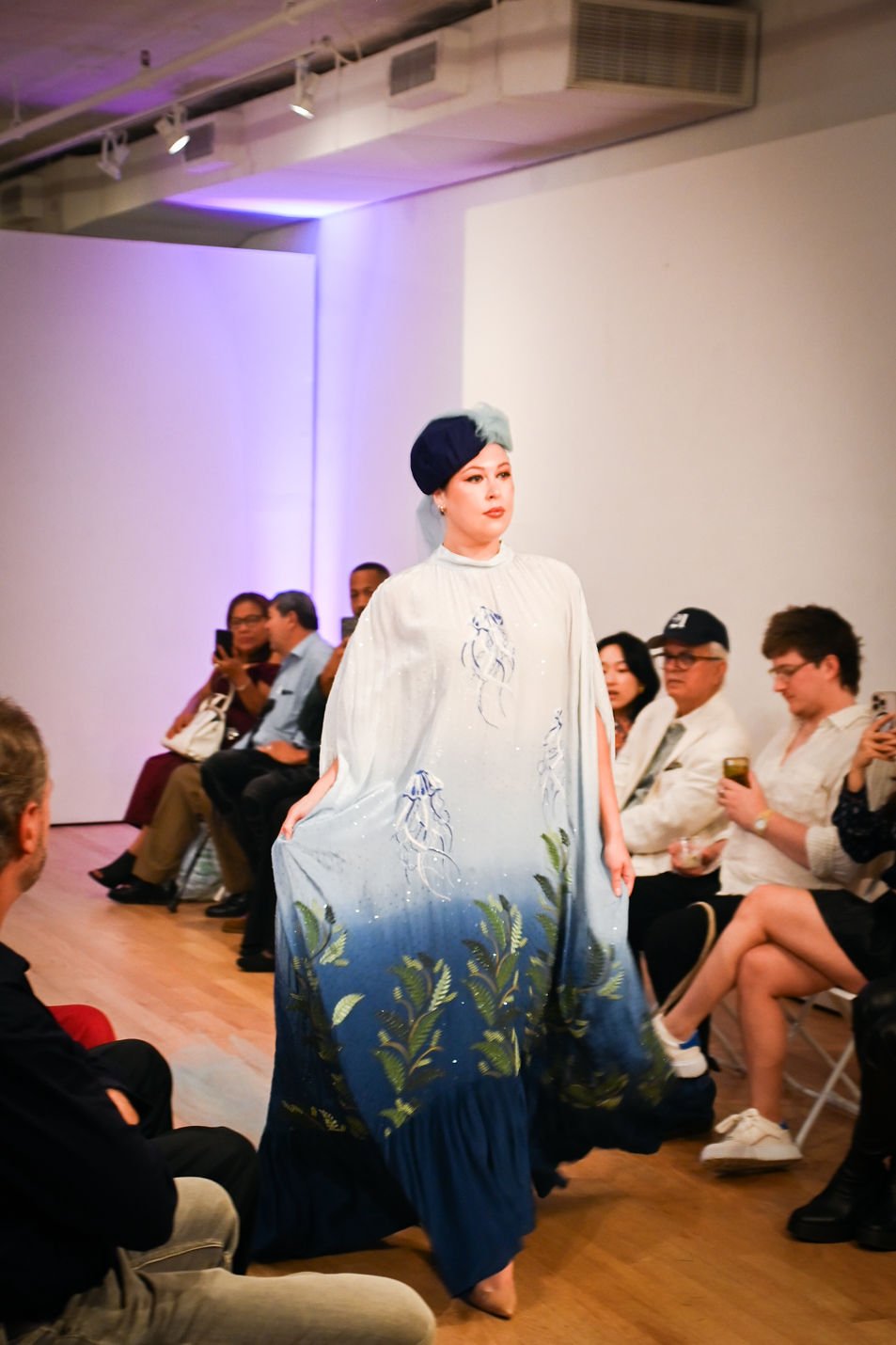 Sea Wave Jellyfish Gown