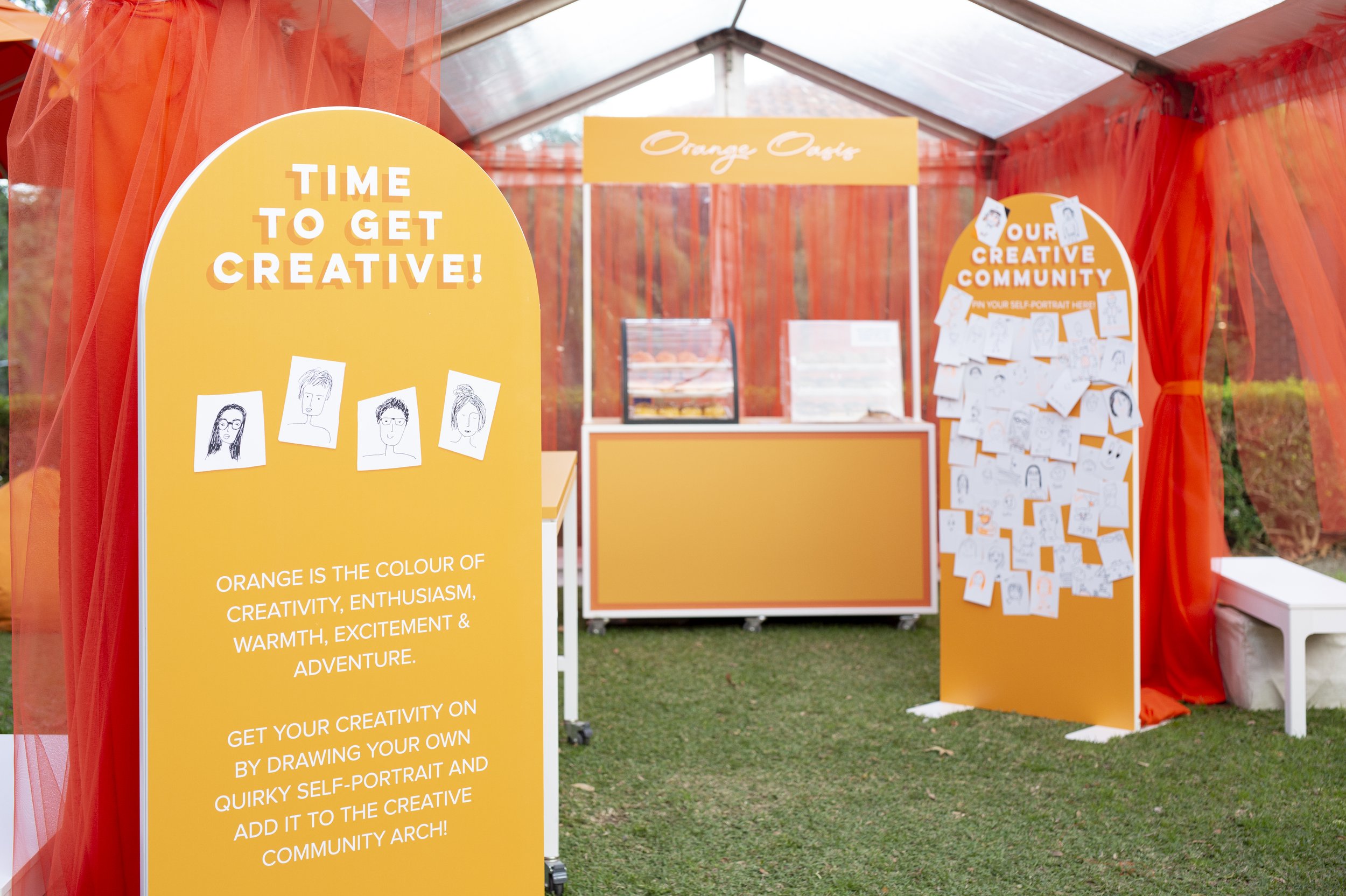 Orange Oasis Activation | Curtin University | Photo Alana Blowfield