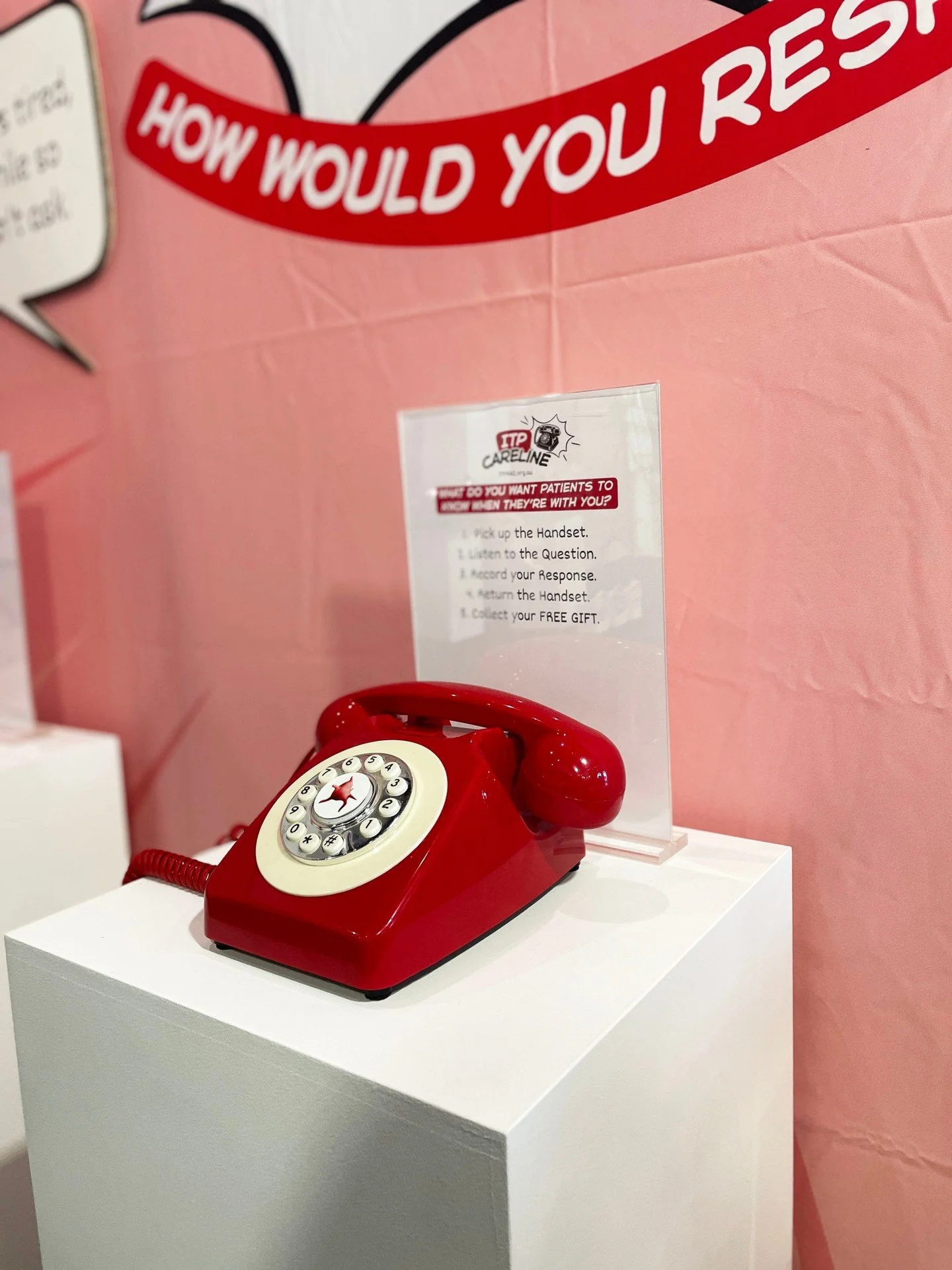 We were inspired for the @ITP_anz BLOOD 2025 Conference booth design by the retro audio phones and linking this to a graphic comic novel inspired design with signage and styling to match. Perfect to gain insights and deliver real life responses from 