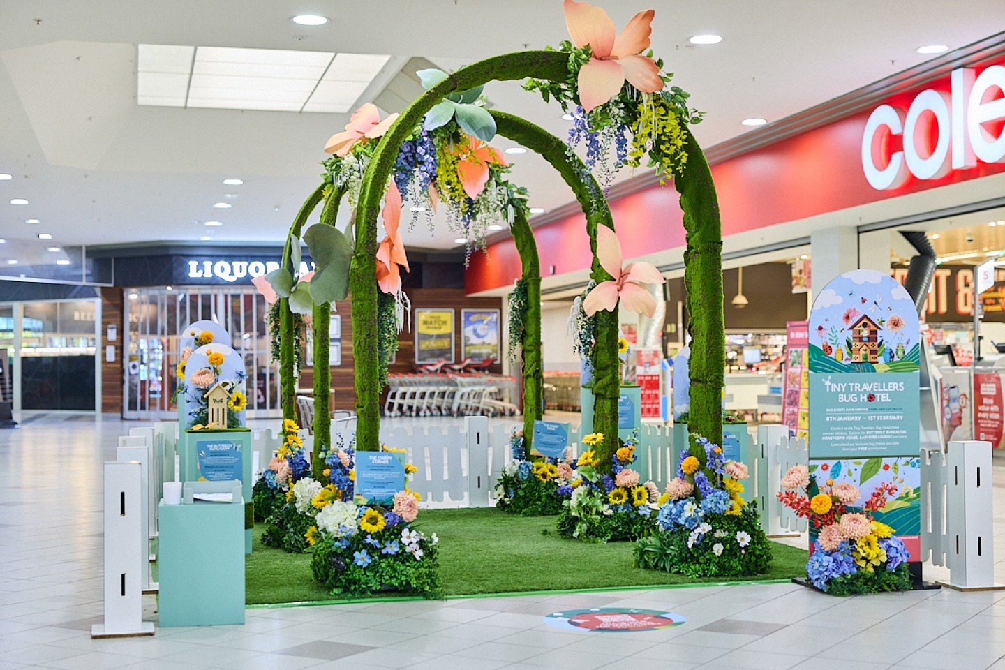 We are proud to reveal this immersive school holiday activation concept - The Tiny Travellers Bug Hotel 🐞

This has been an absolute blast to design and create, with variations for four ERCEG centres across Perth and Bunbury. Featured here is the @l