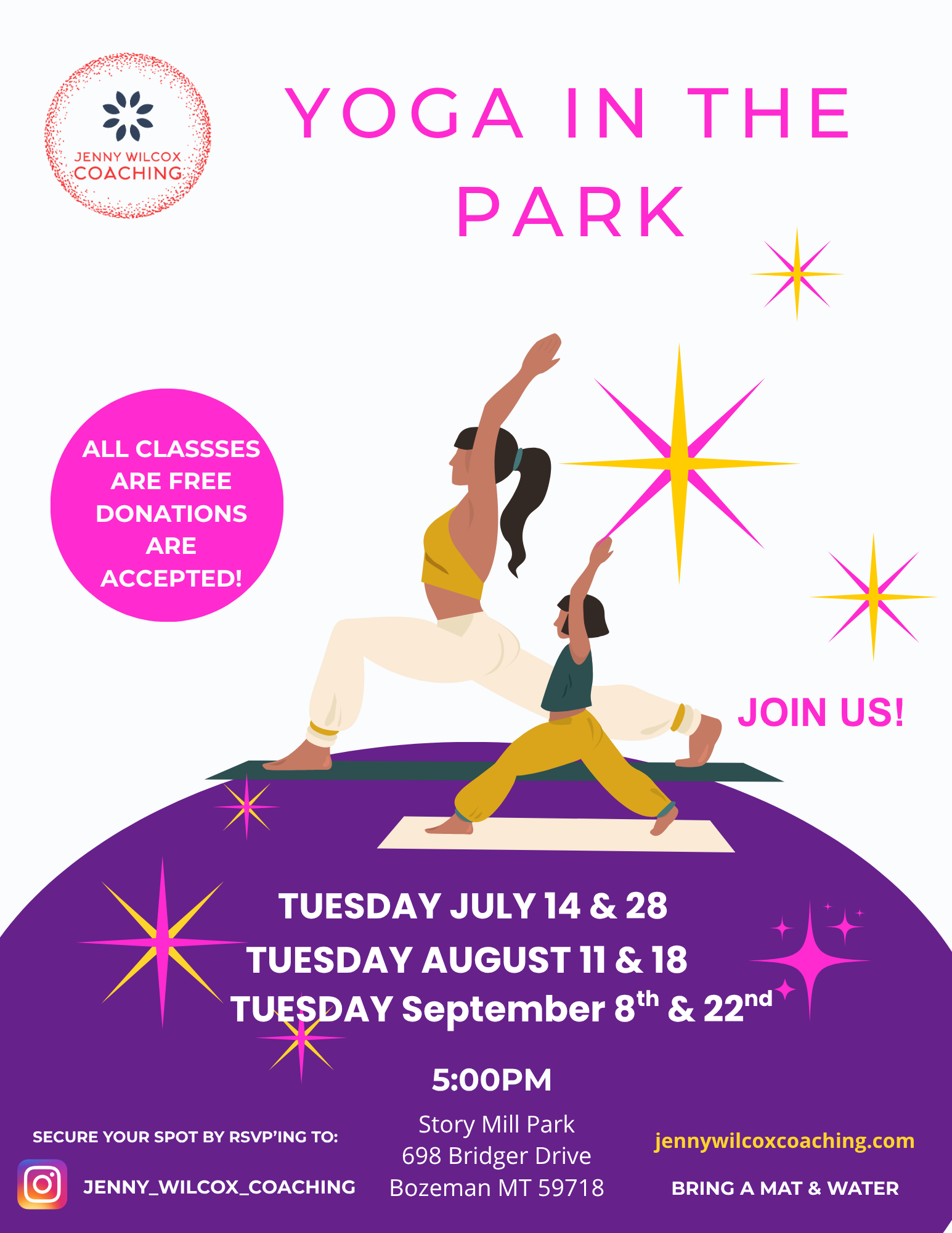Yoga in the Park
